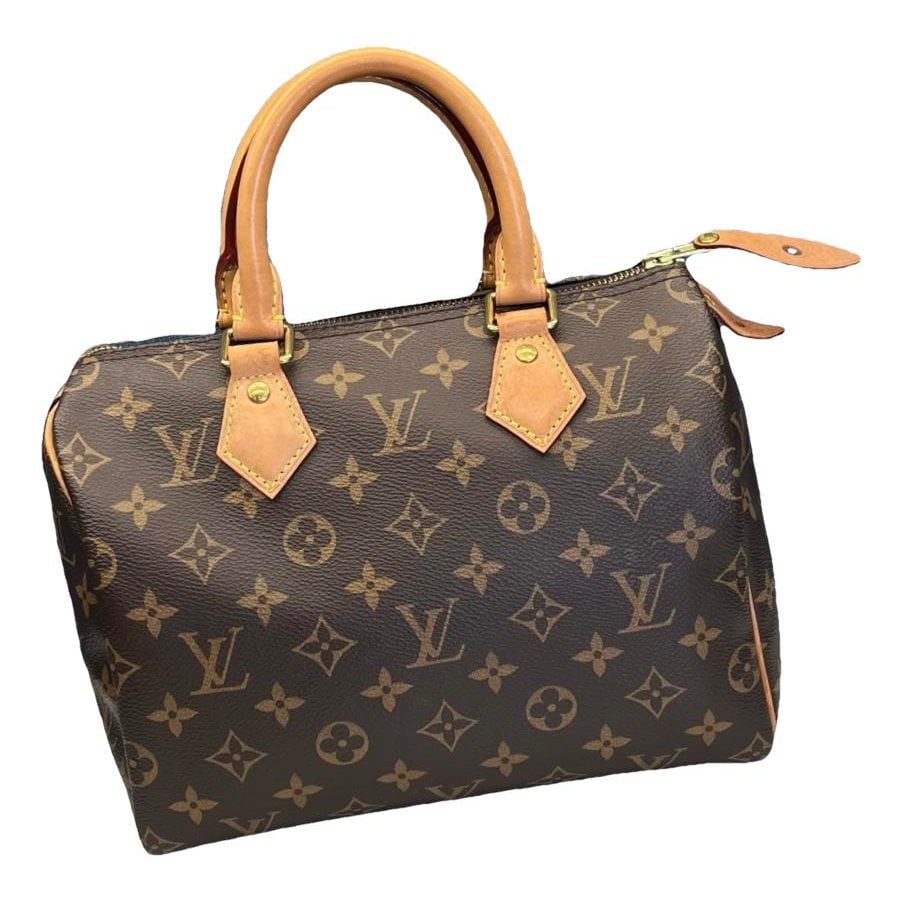 Speedy leather handbag