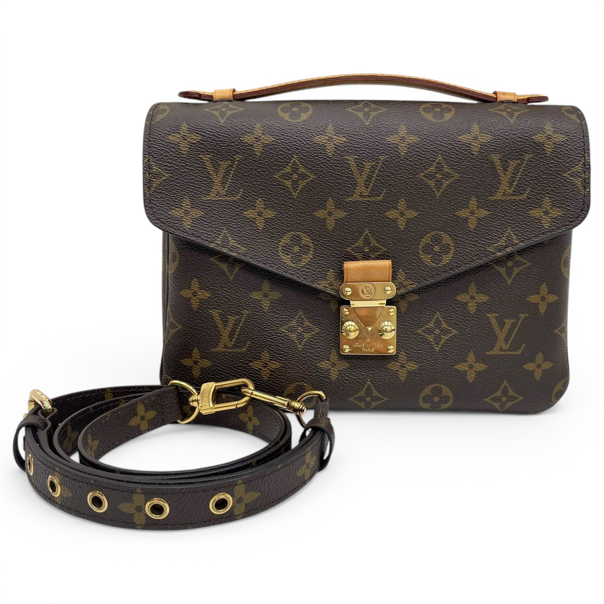 Metis leather handbag
