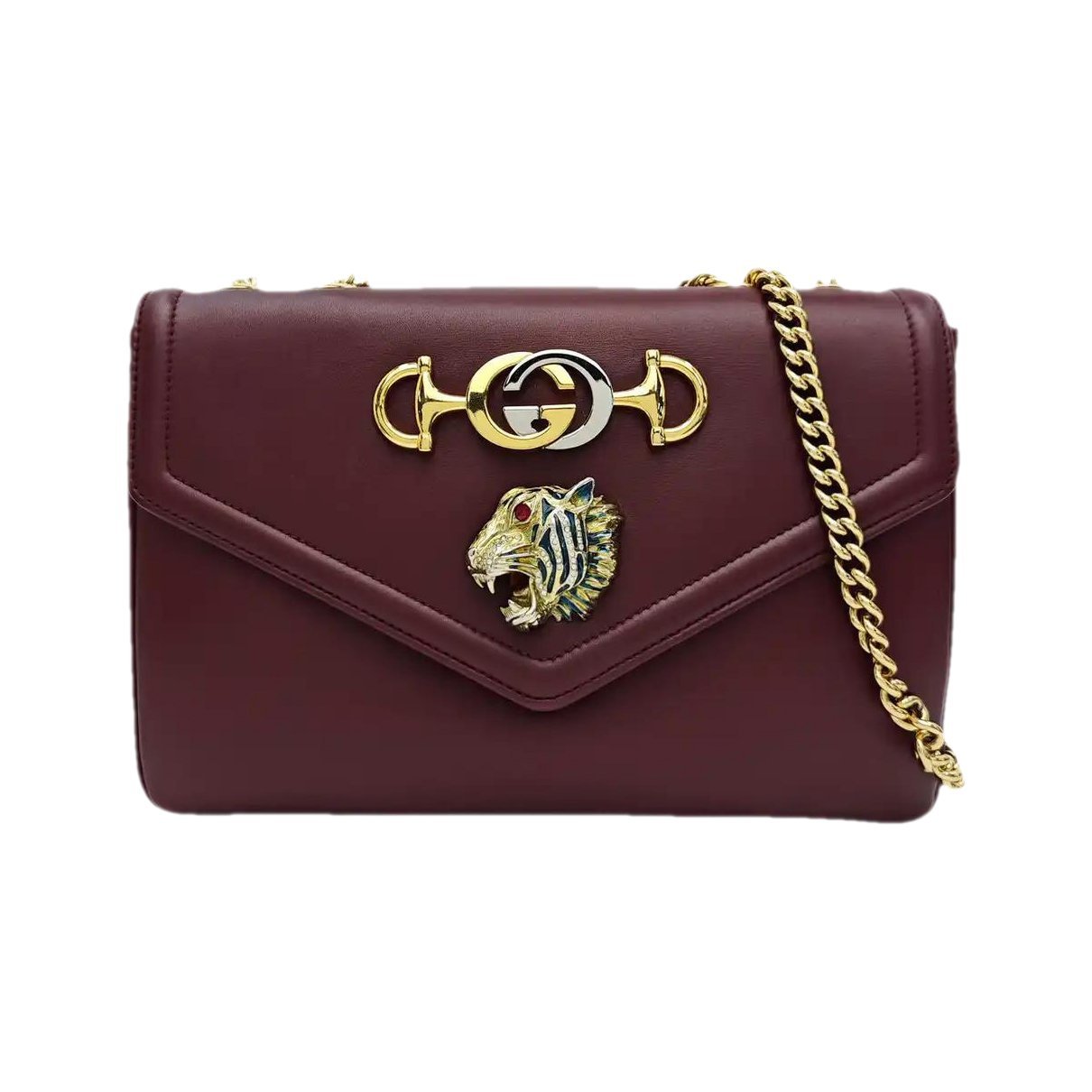 Rajah leather handbag