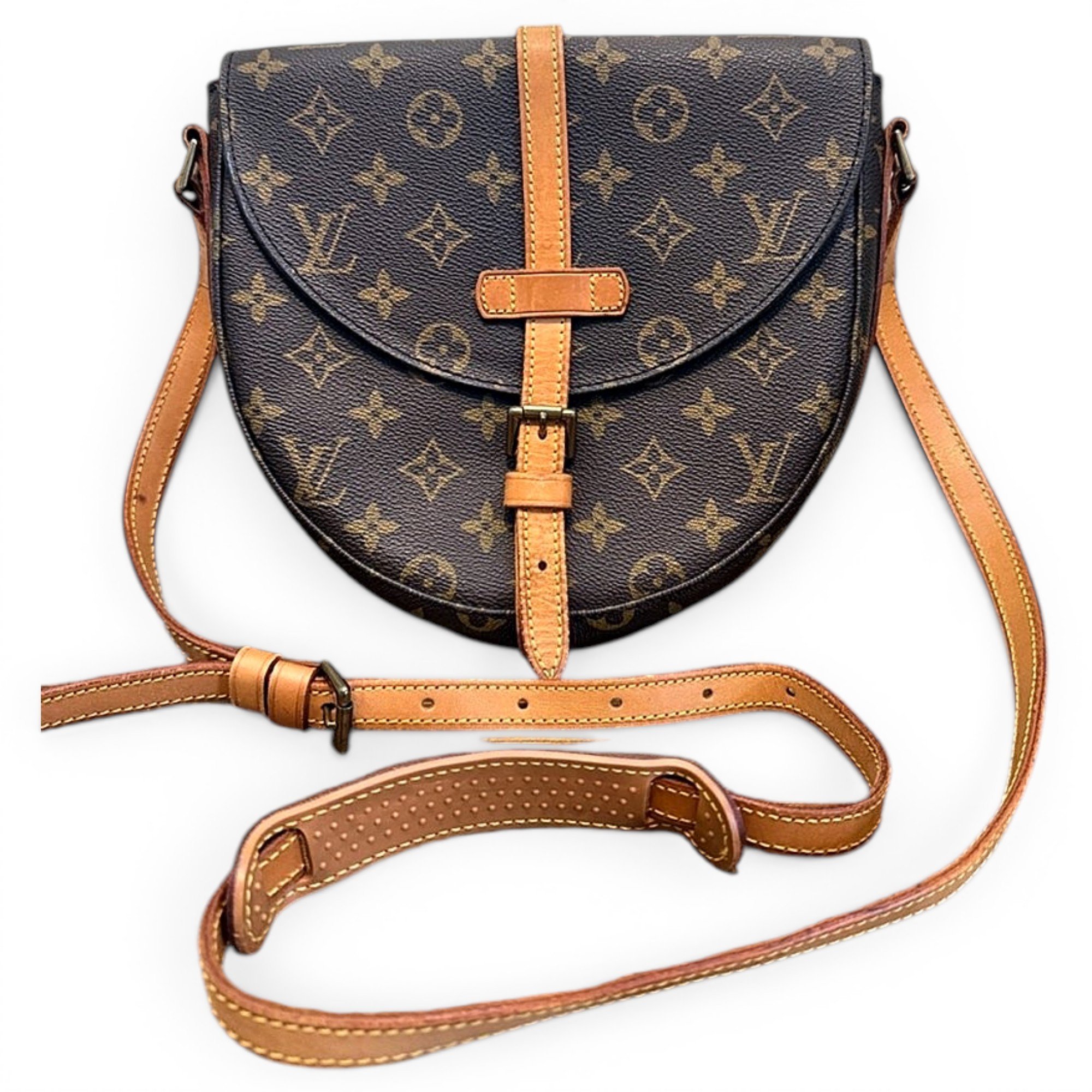 Chantilly leather crossbody bag