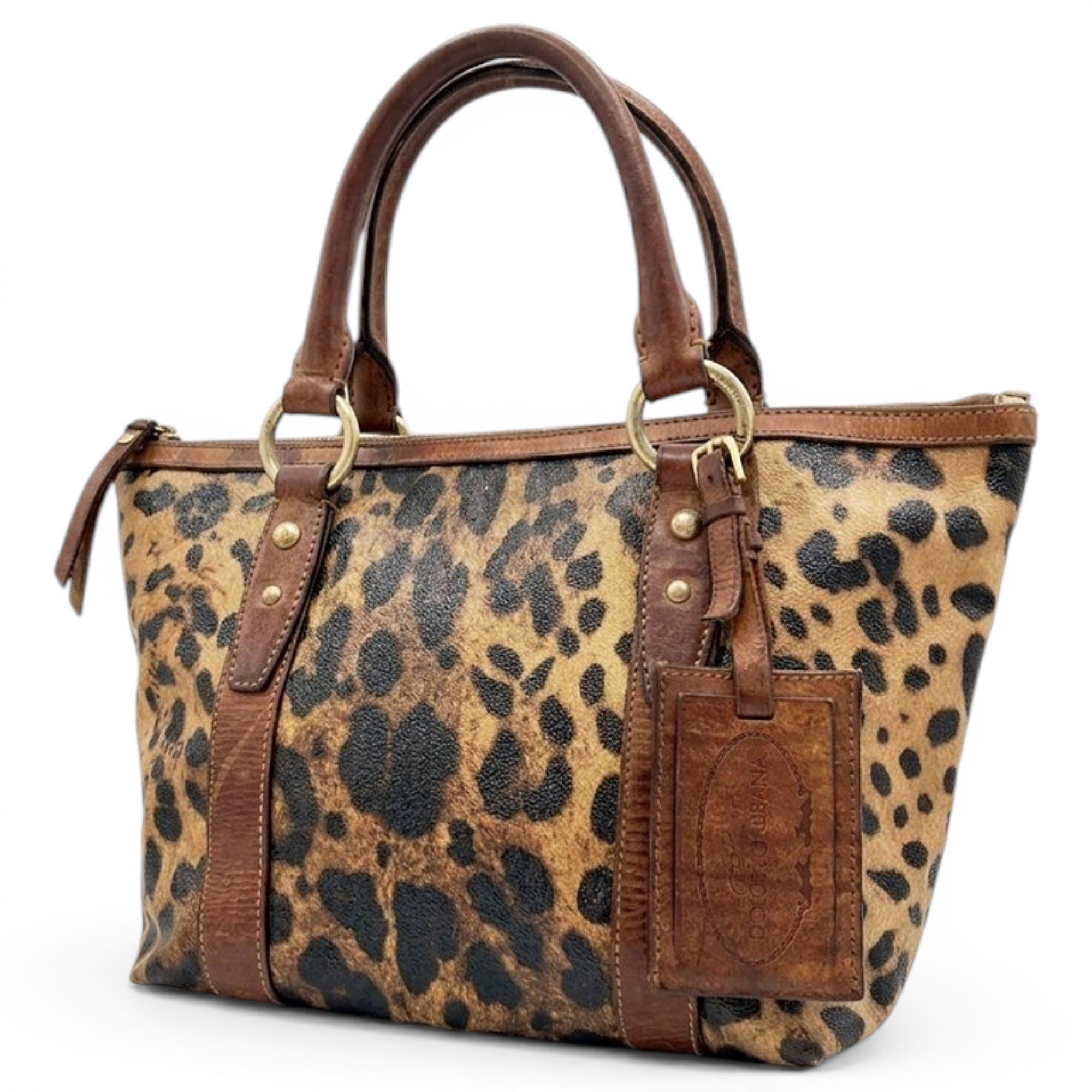 Leather handbag