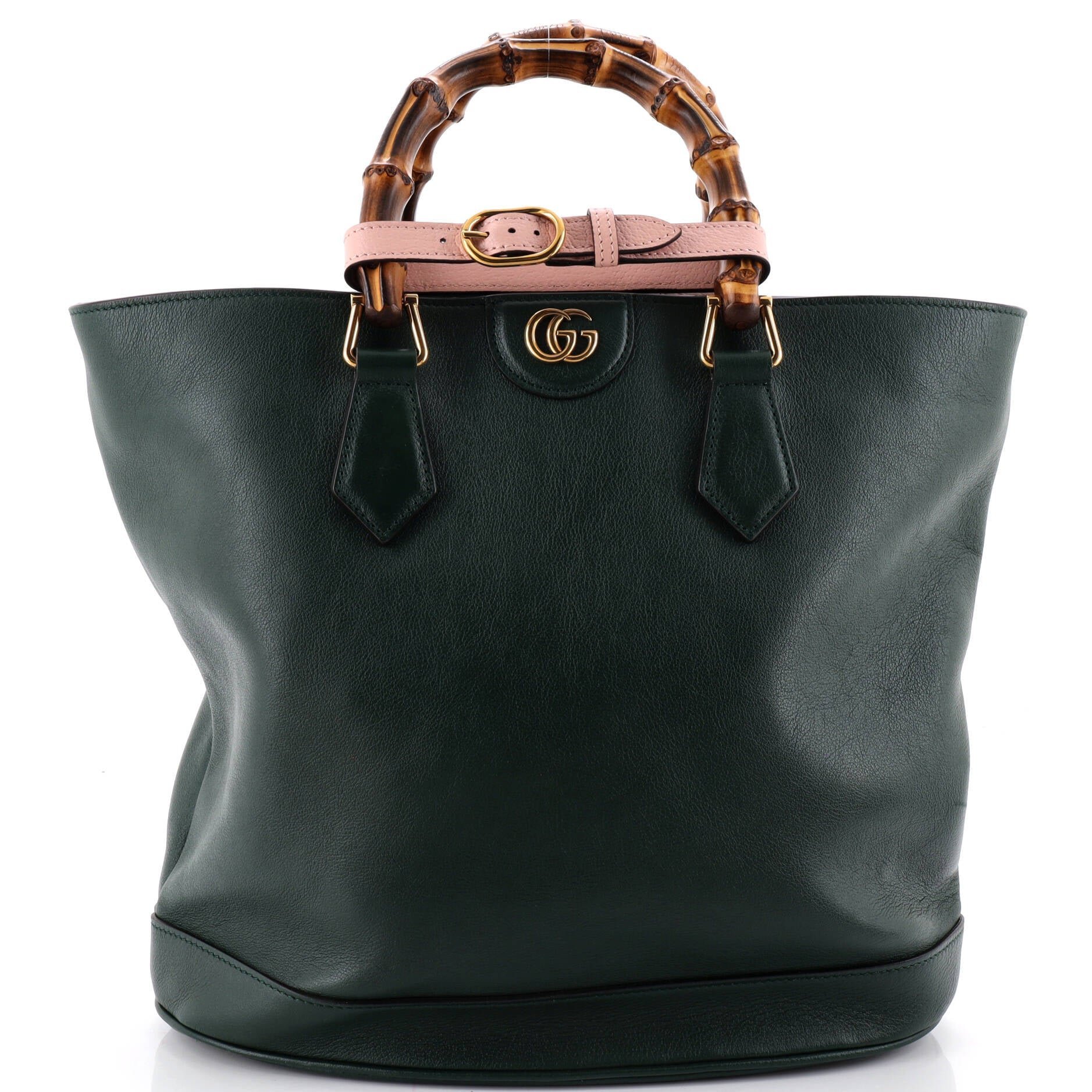 Leather tote