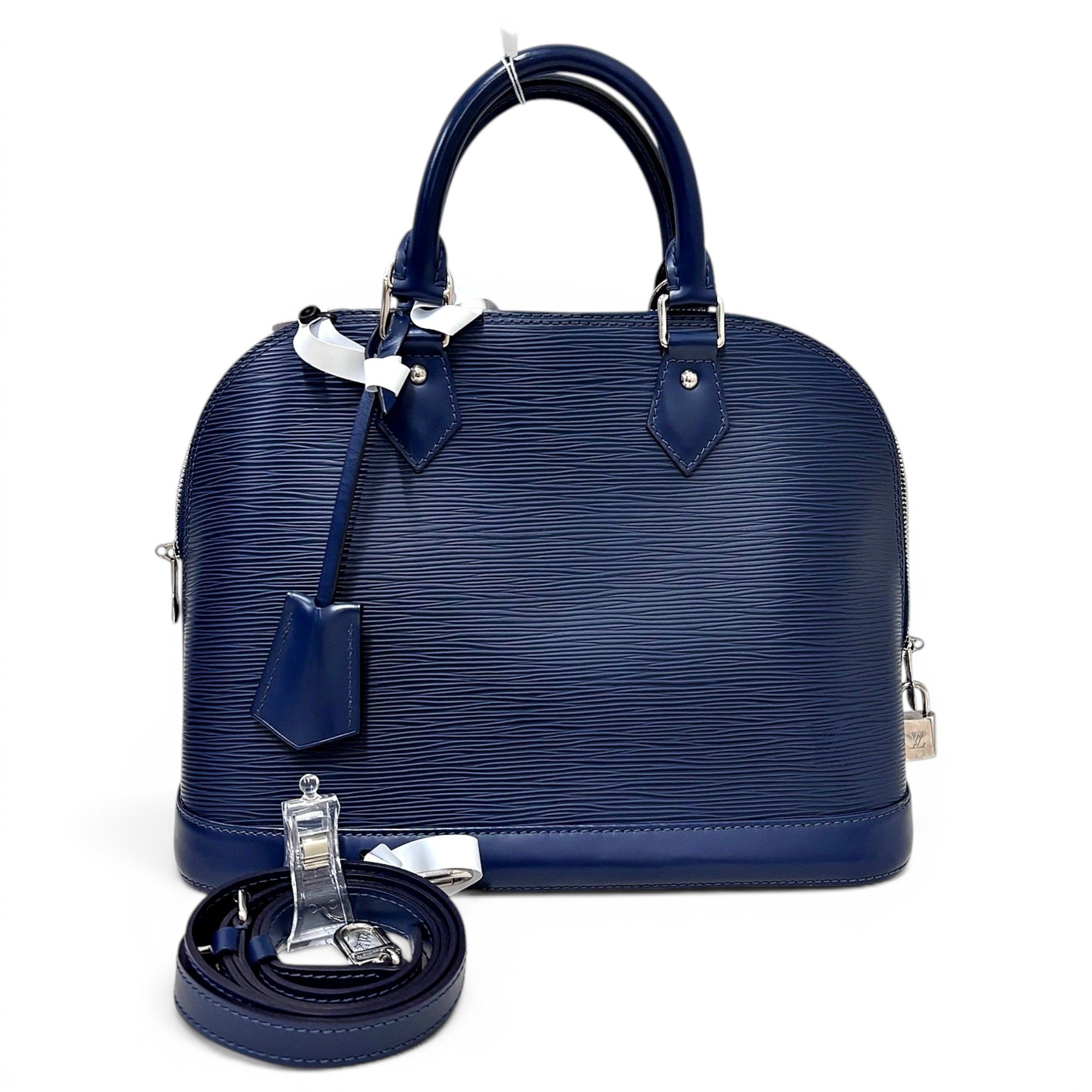 Alma leather handbag