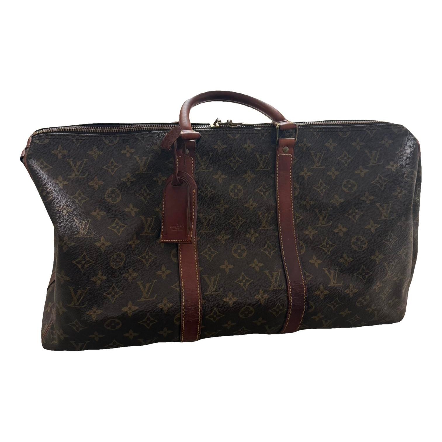 Keepall leather 48h bag