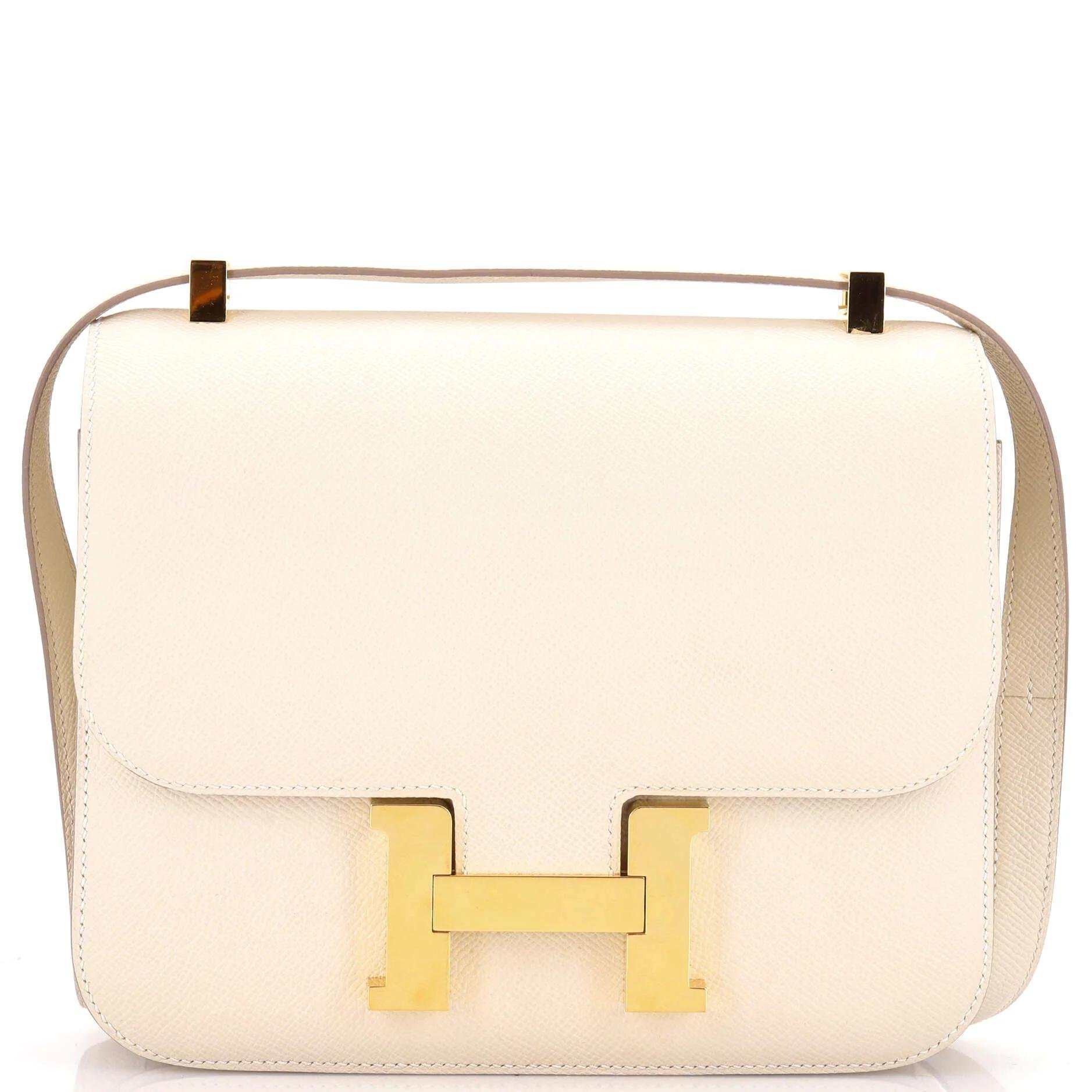 Constance leather crossbody bag