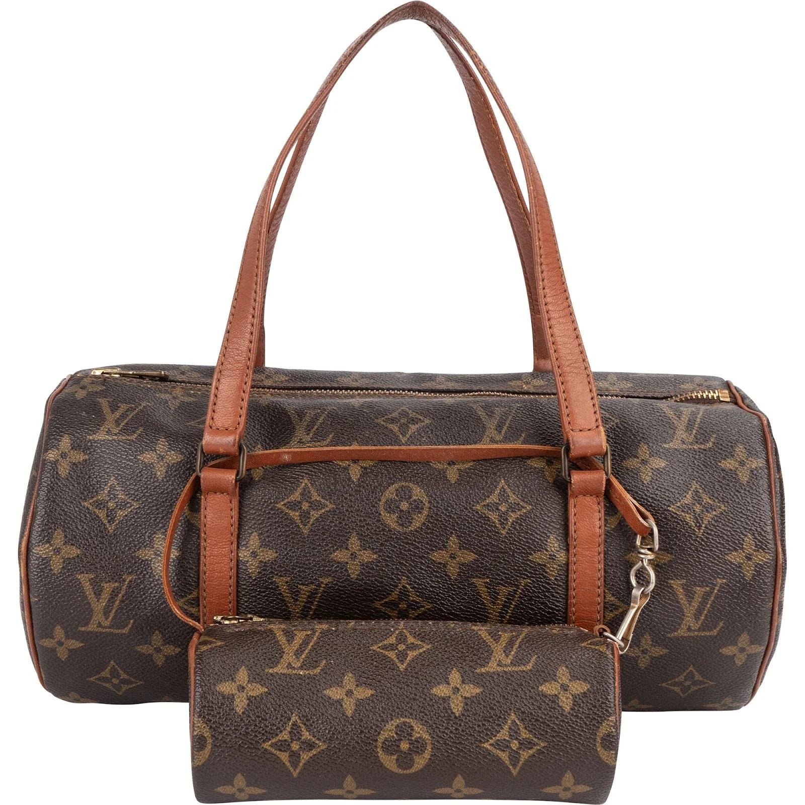Papillon leather handbag