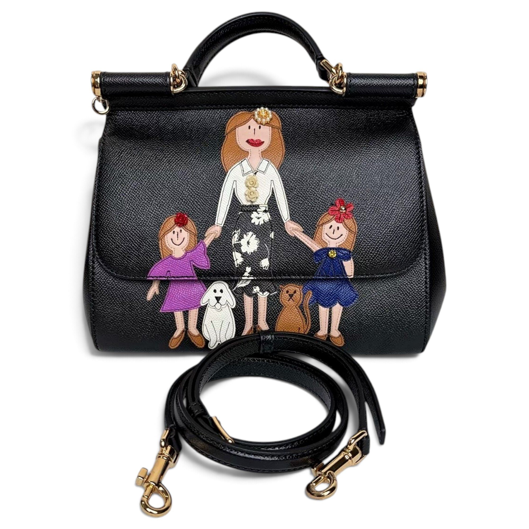 Sicily leather crossbody bag