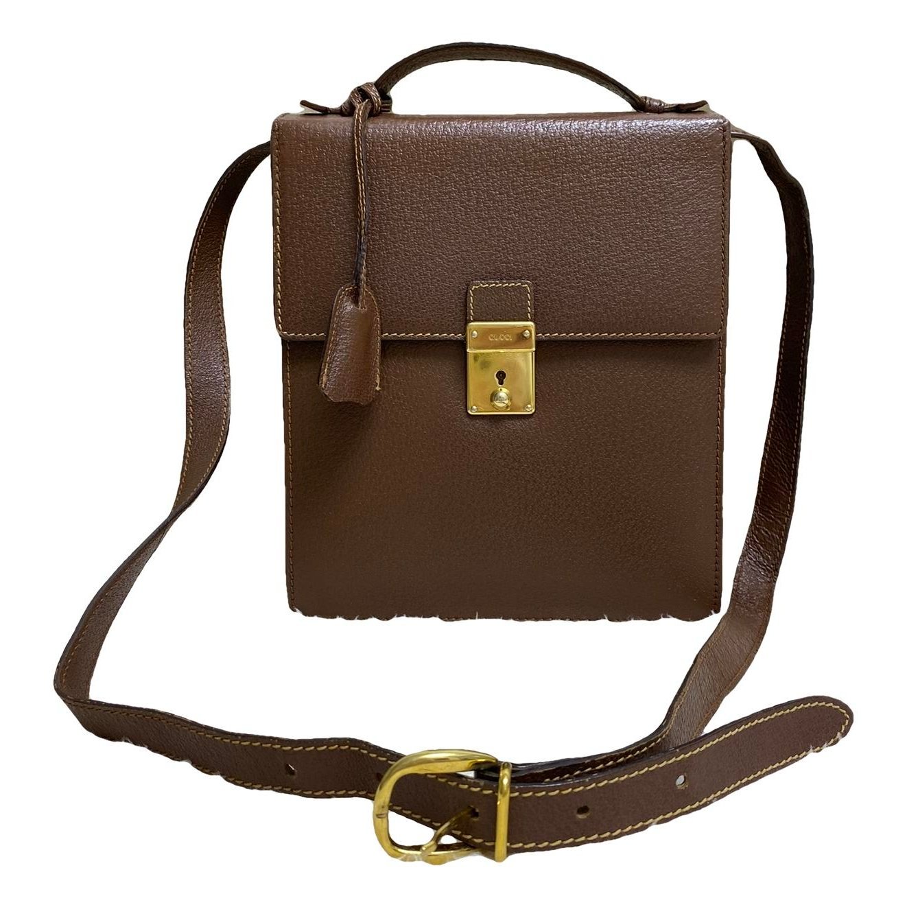 Leather crossbody bag