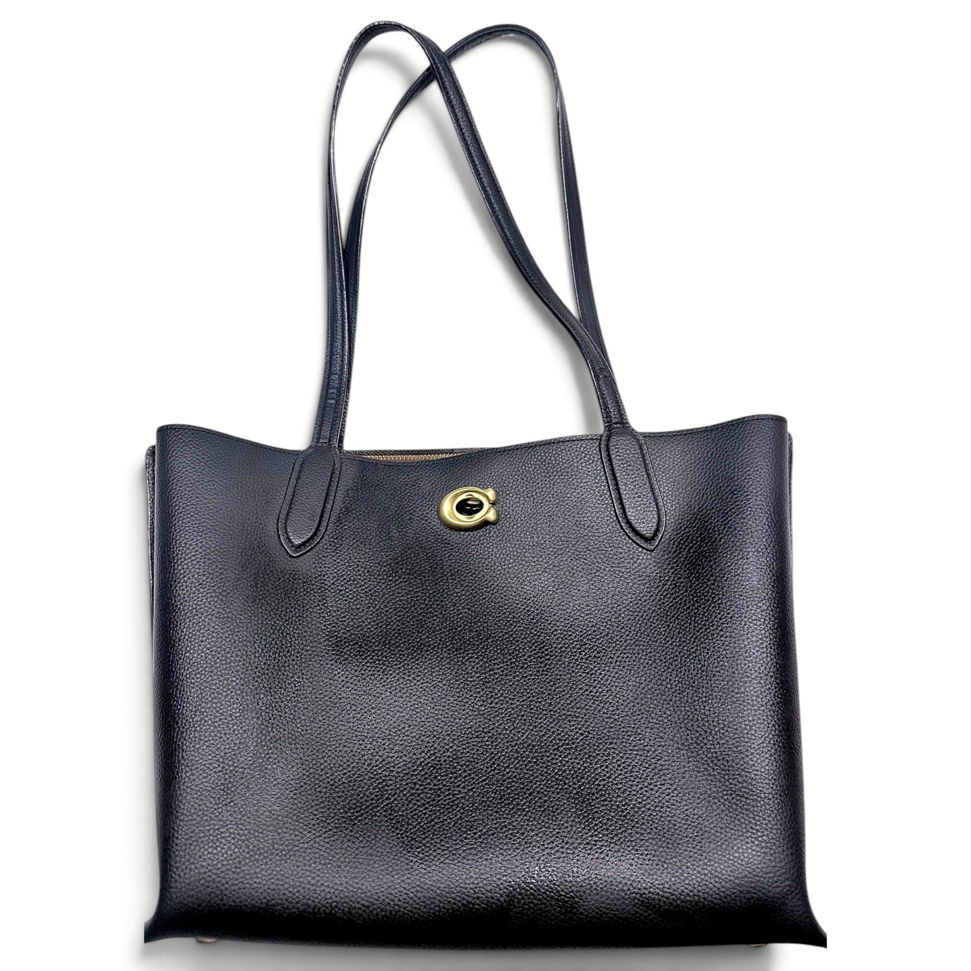 Leather tote