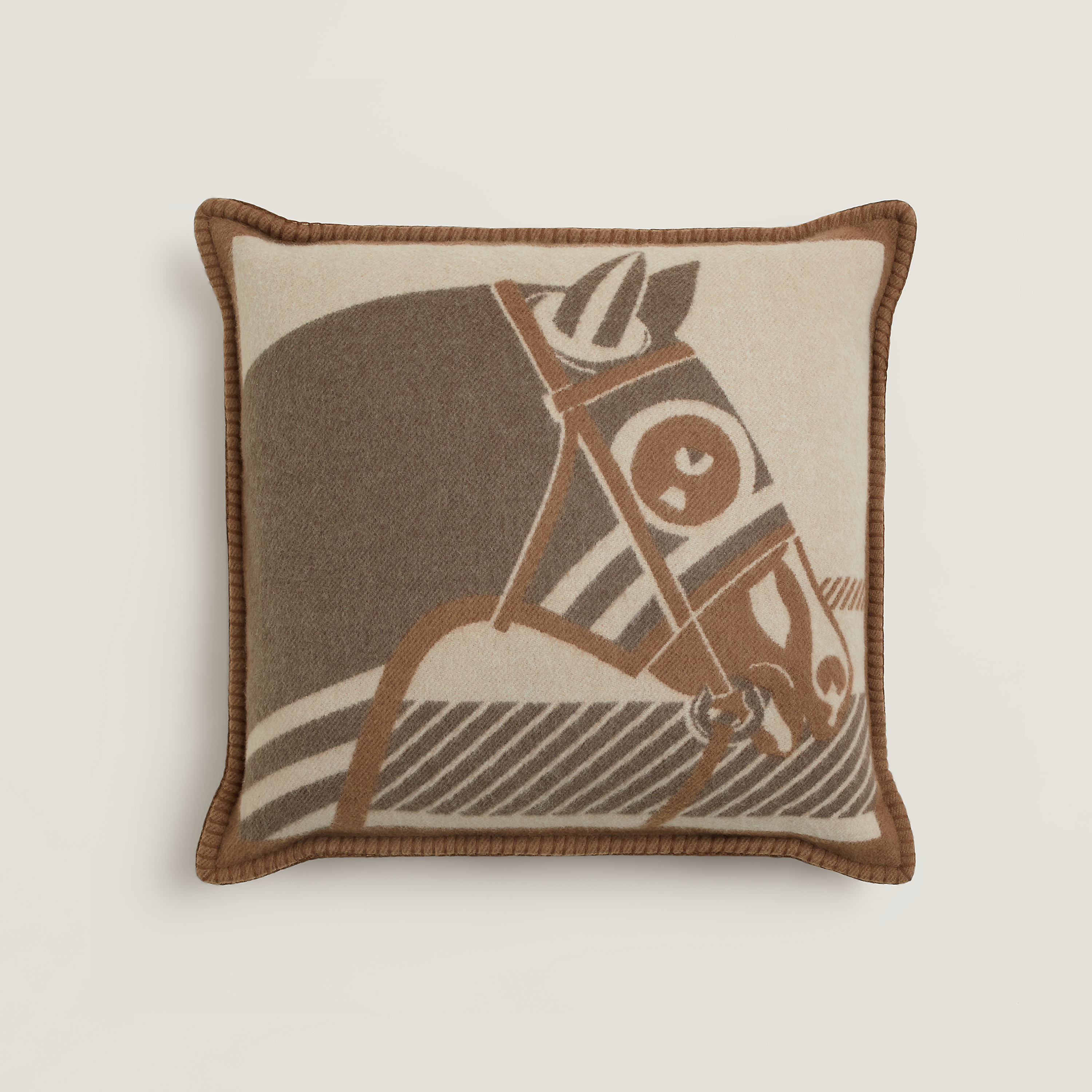 Cheval a la Couverture pillow