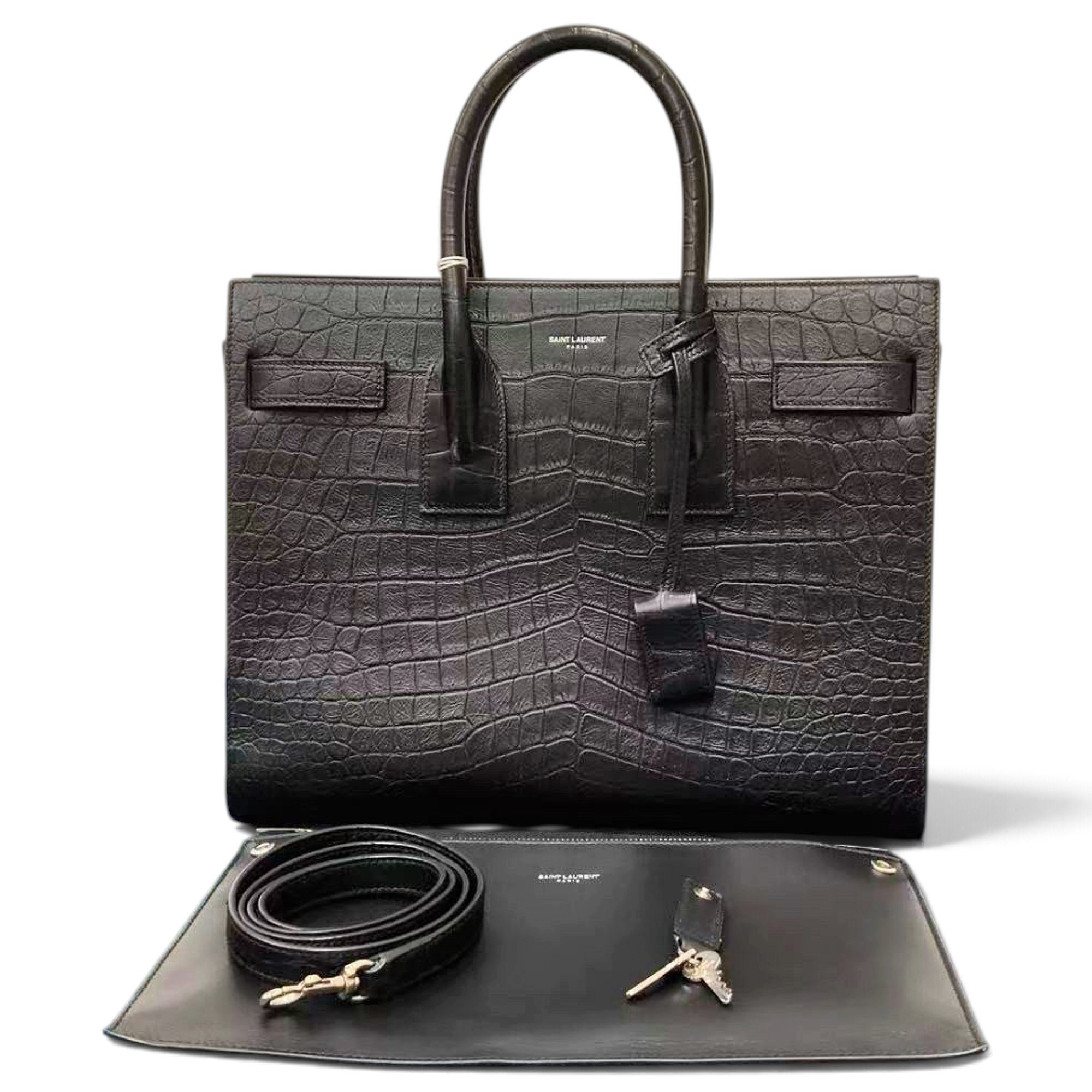 Sac de Jour leather handbag