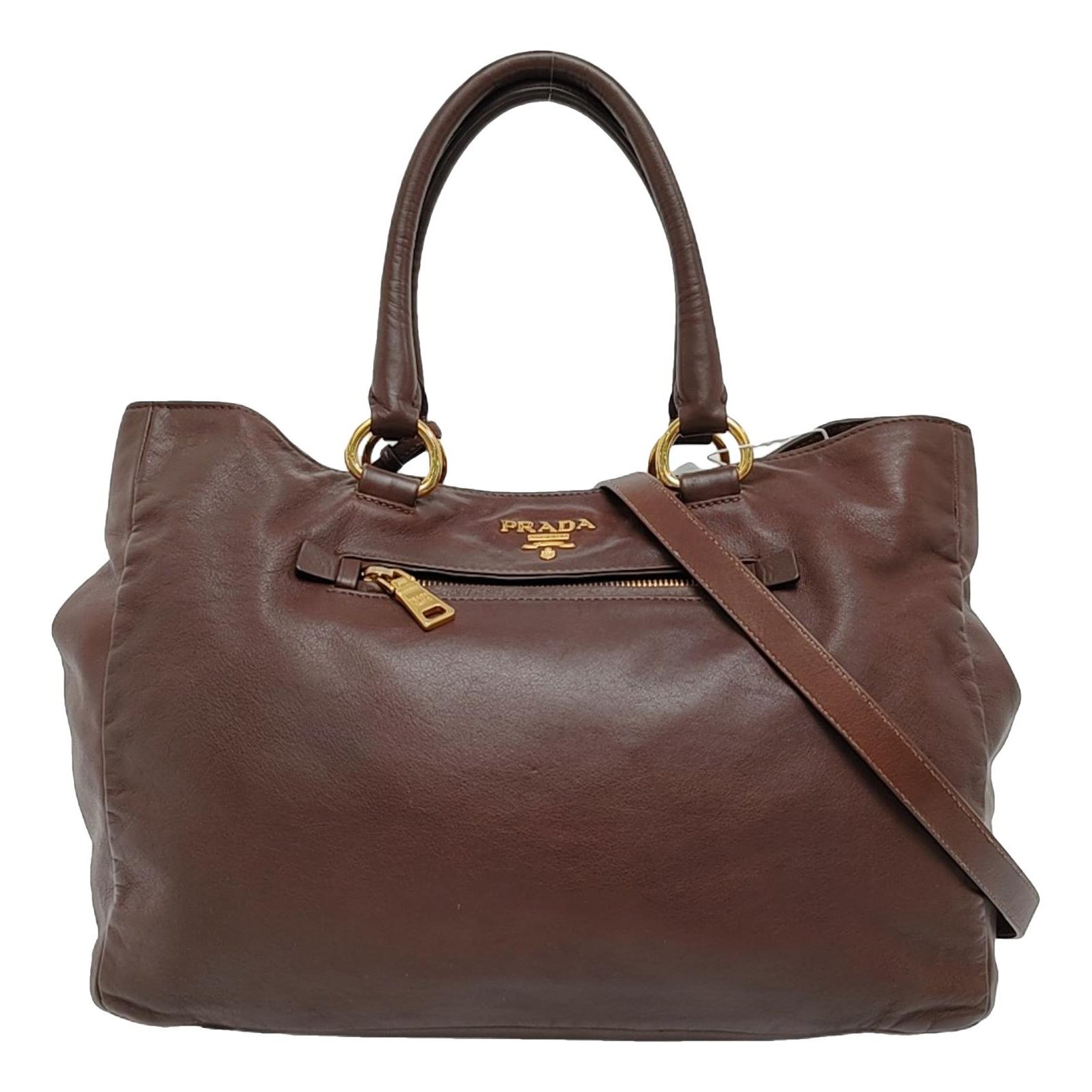 Leather handbag