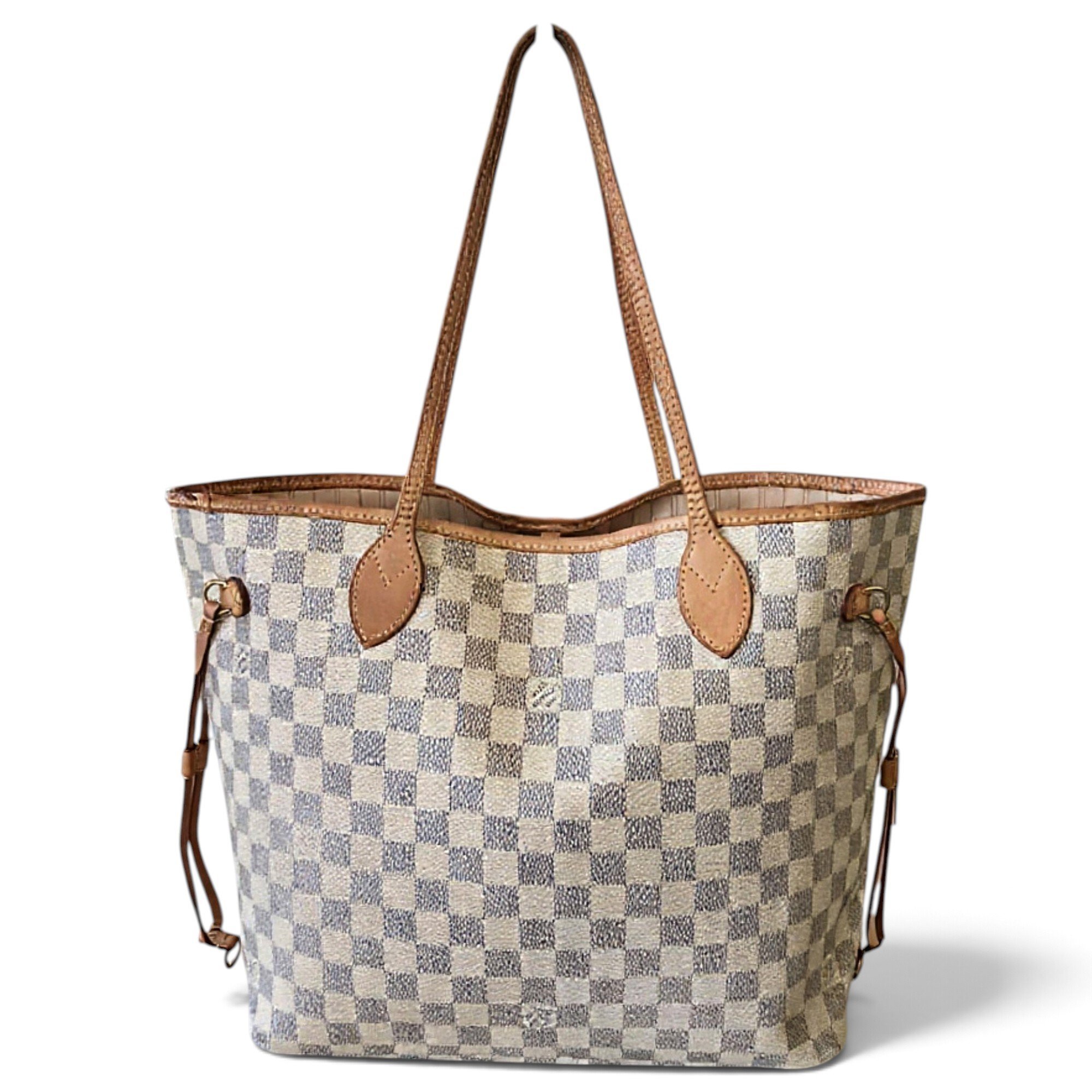 Neverfull leather tote