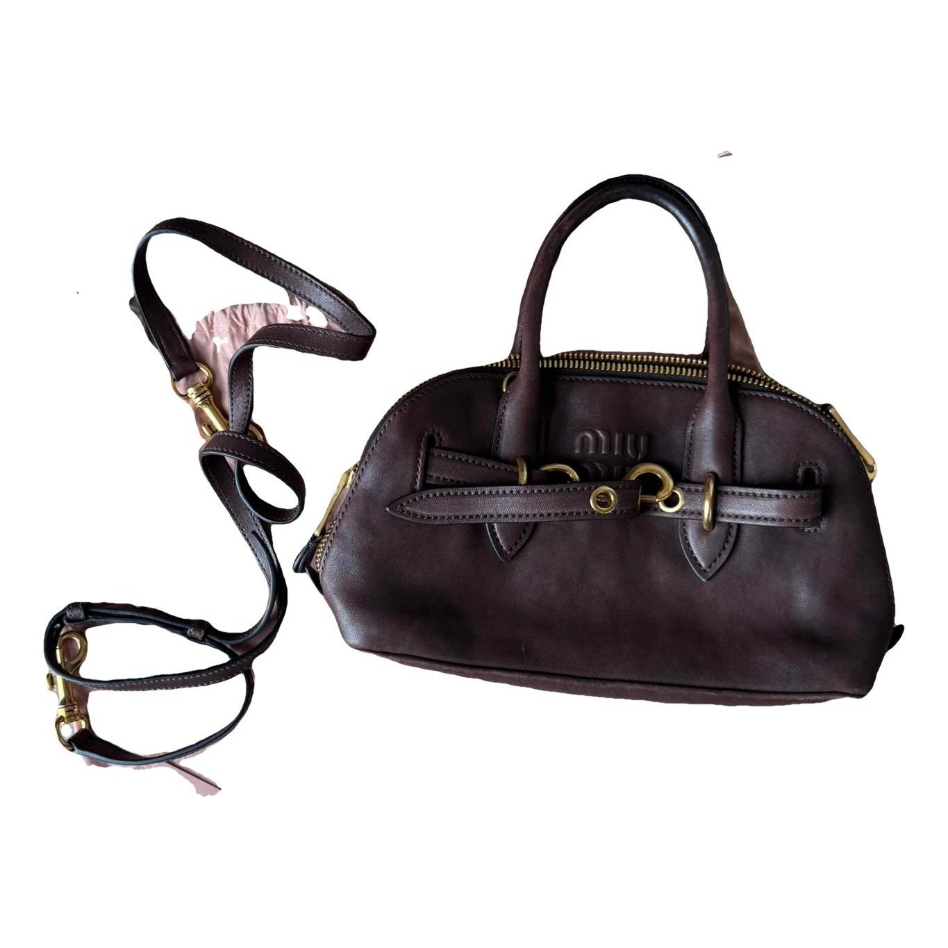 Aventure leather handbag