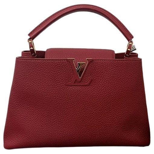 Capucines leather handbag