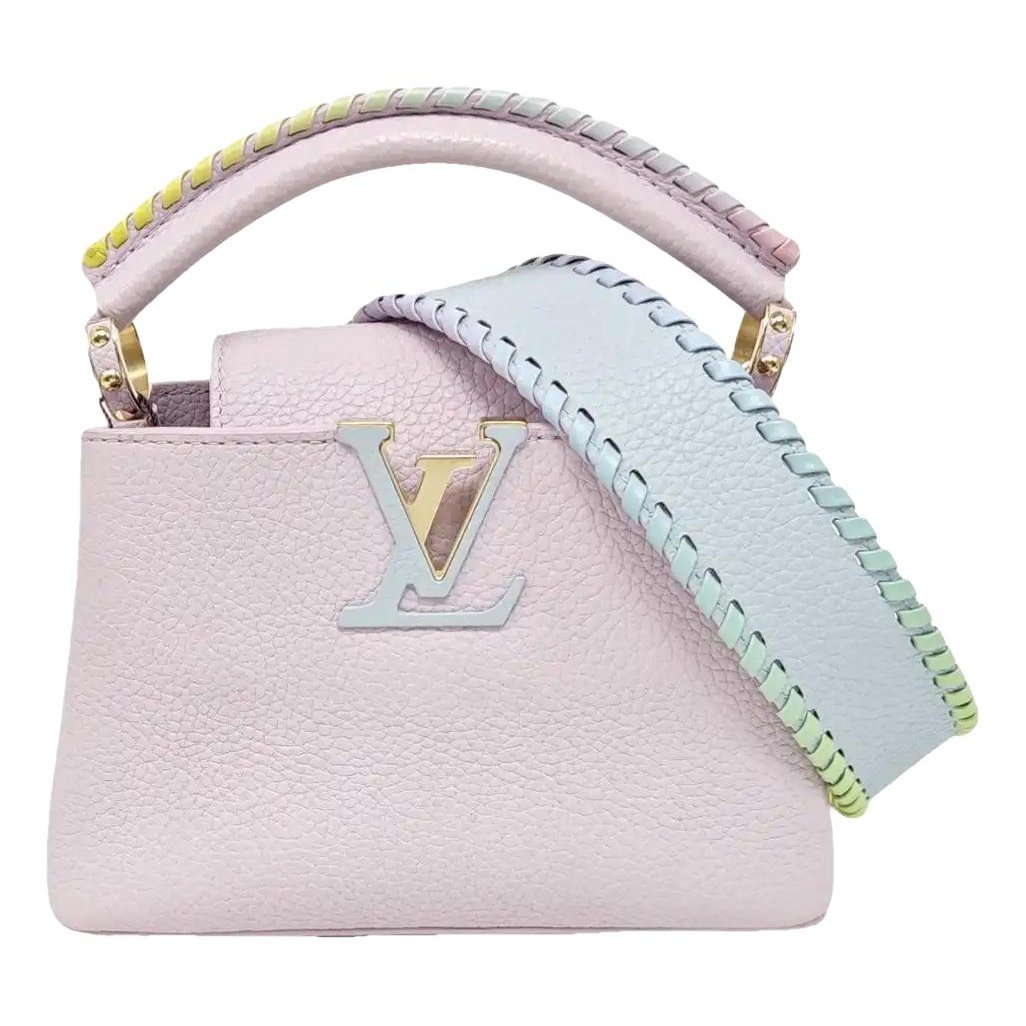 Capucines leather handbag