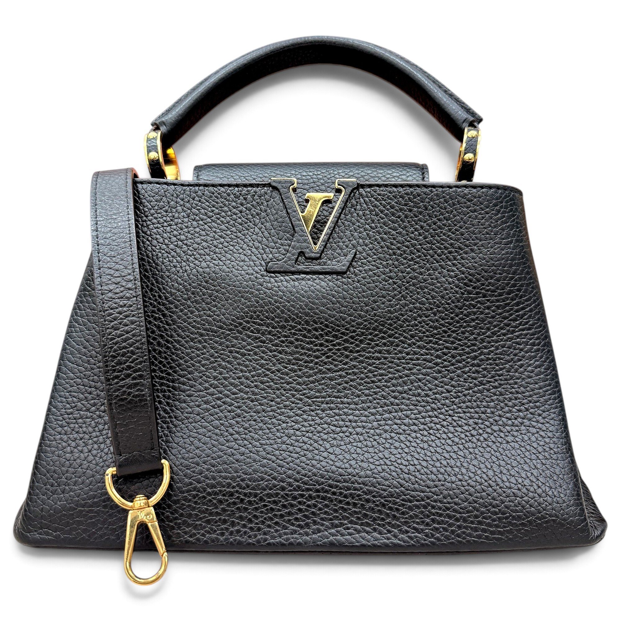 Capucines leather handbag