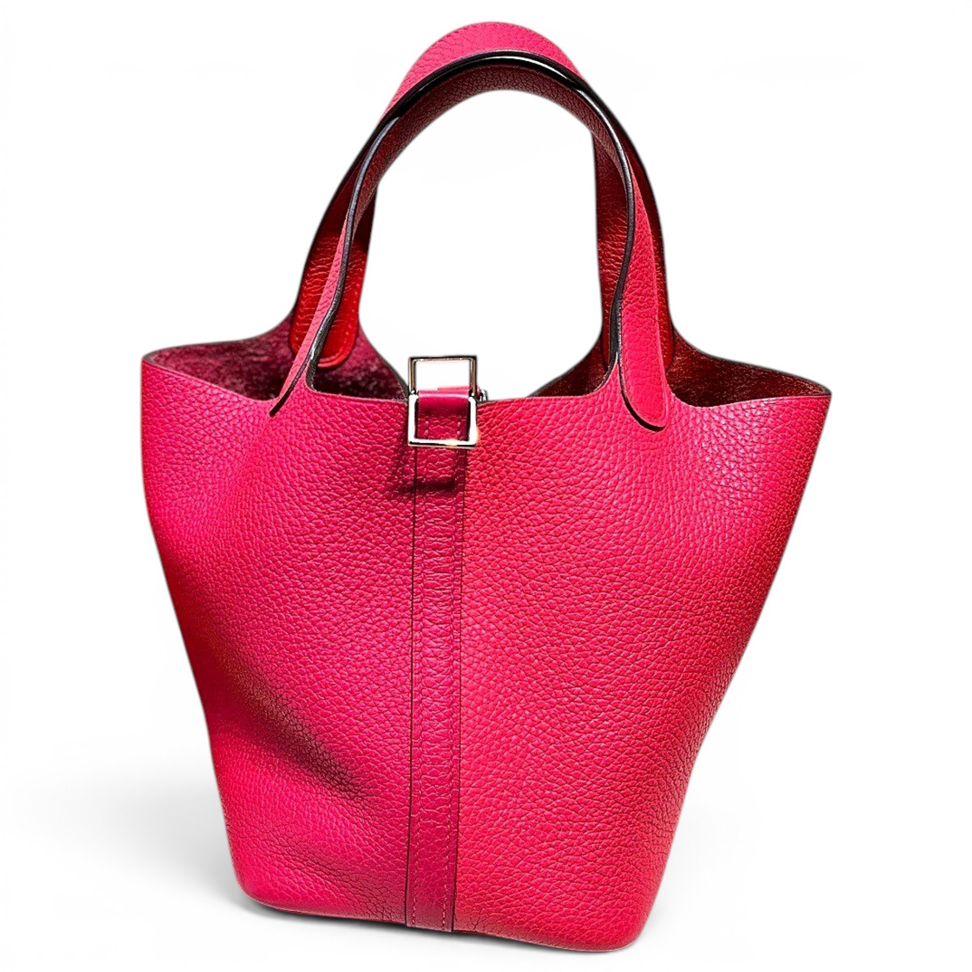 Picotin leather handbag