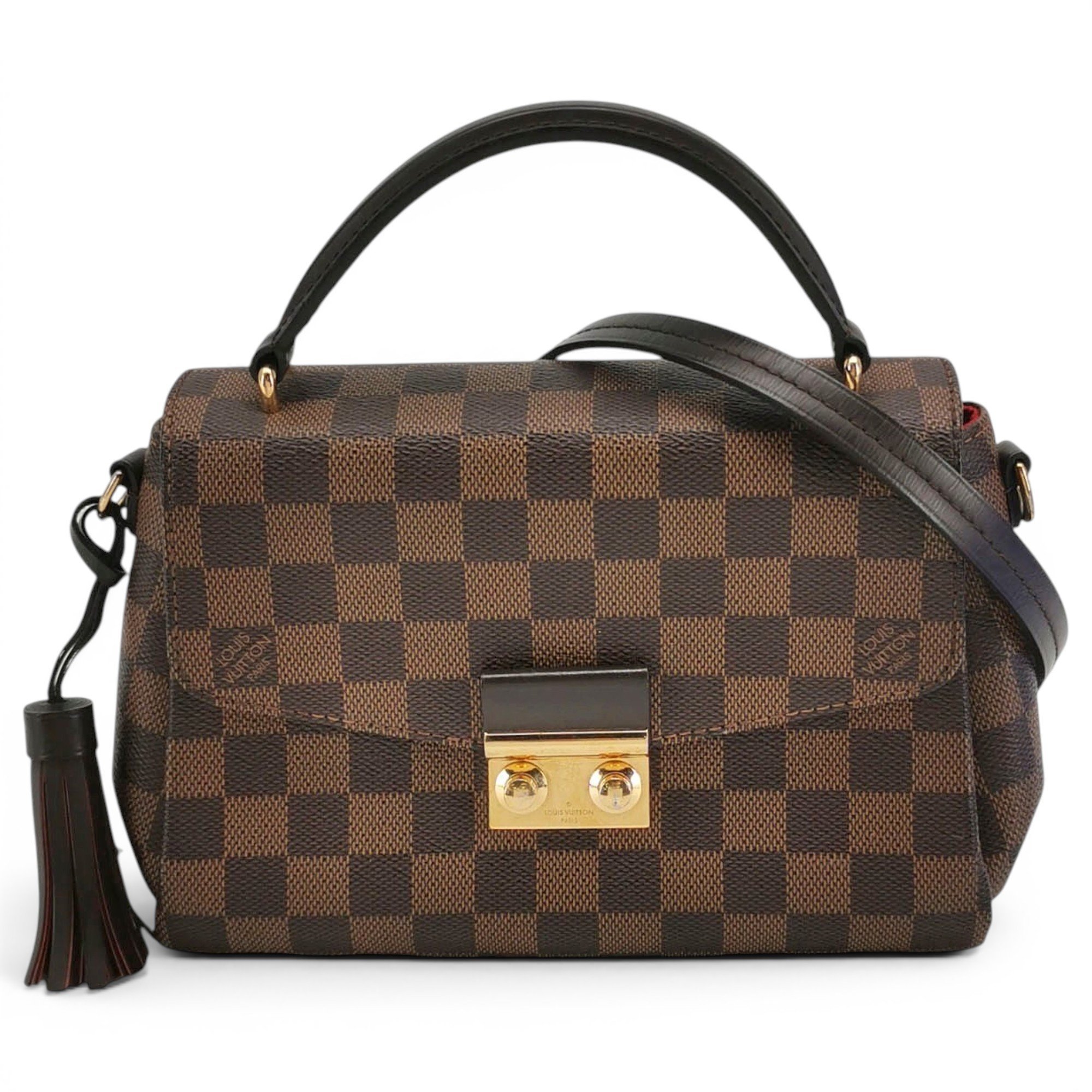 Croisette leather handbag