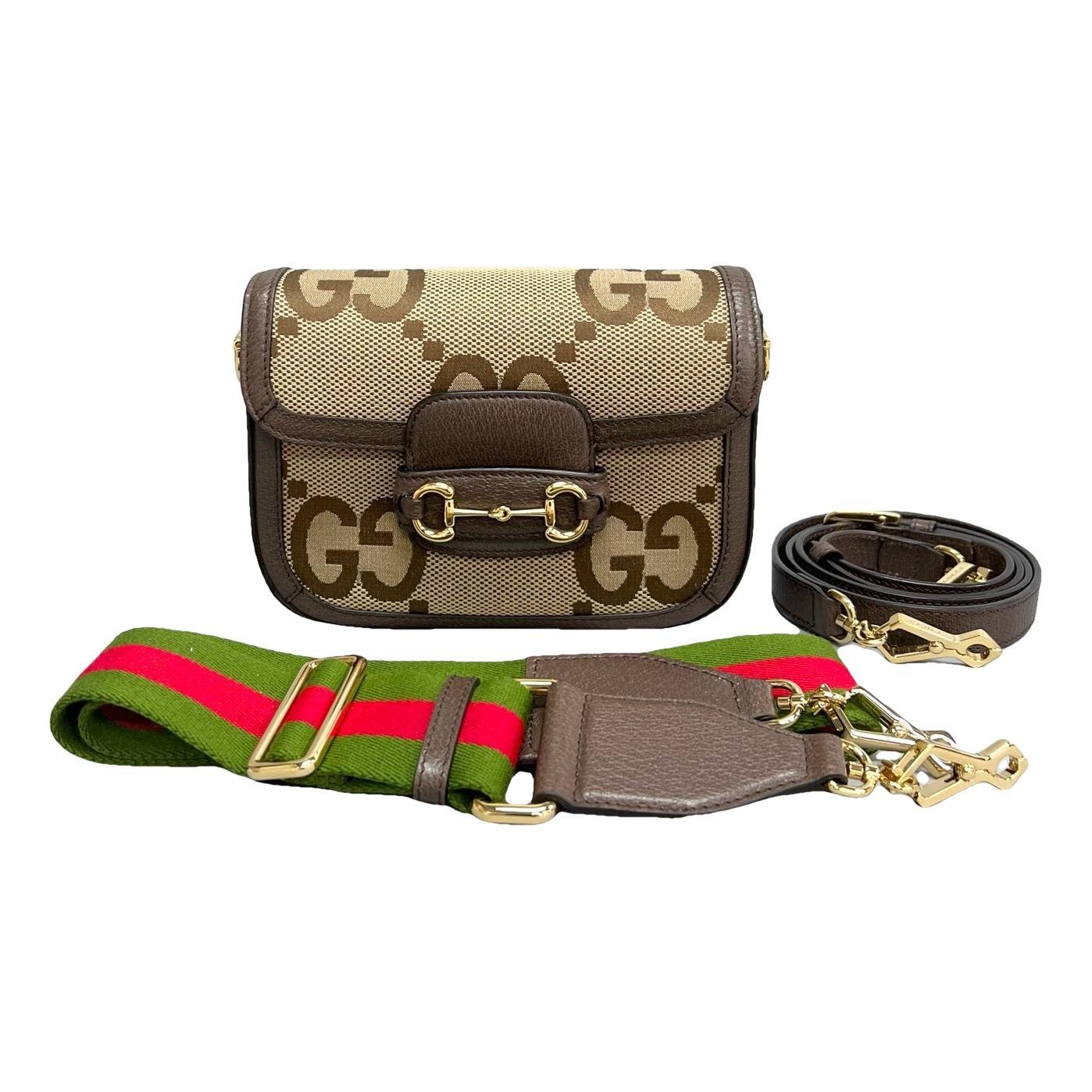 Horsebit 1955 Flap leather handbag