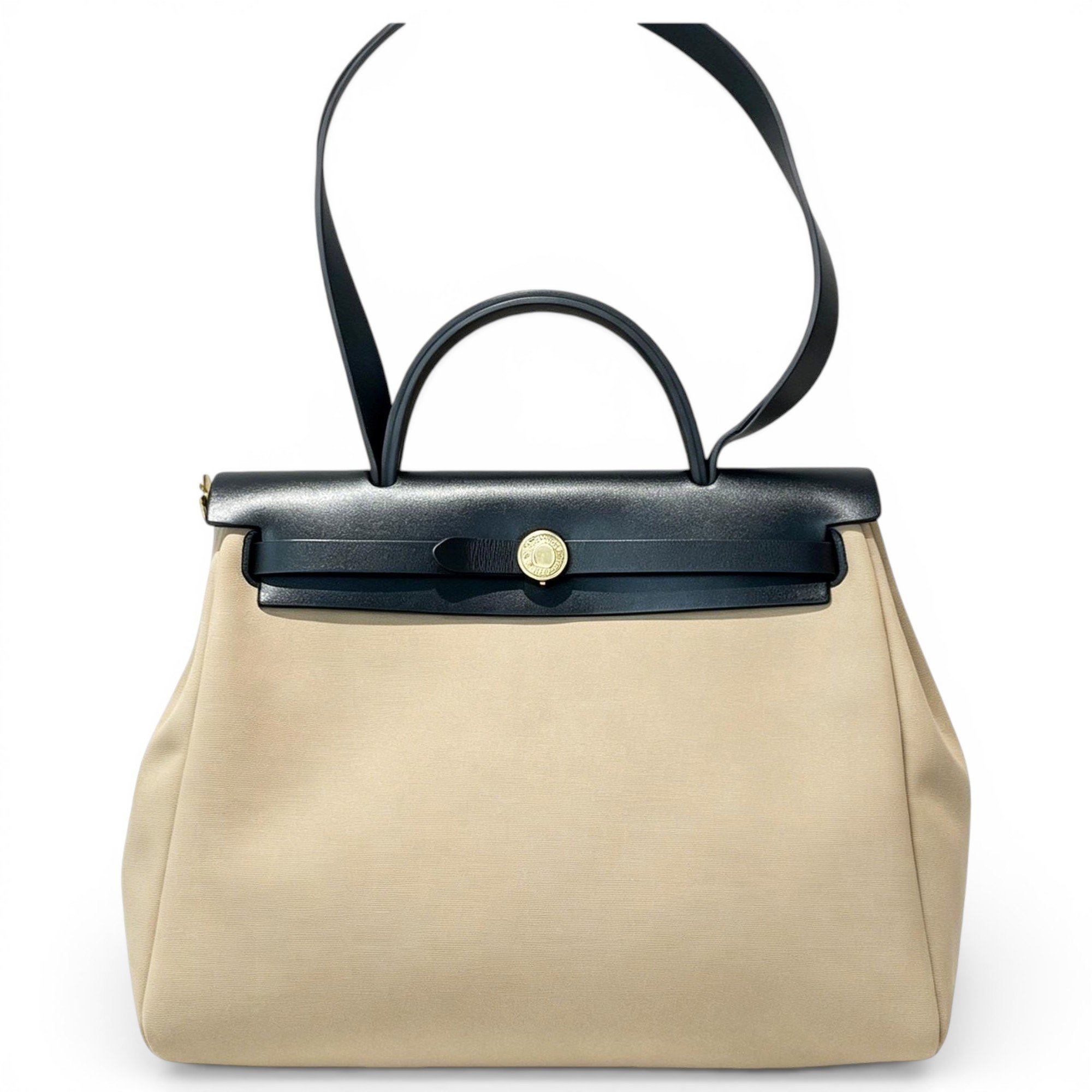 Herbag leather handbag