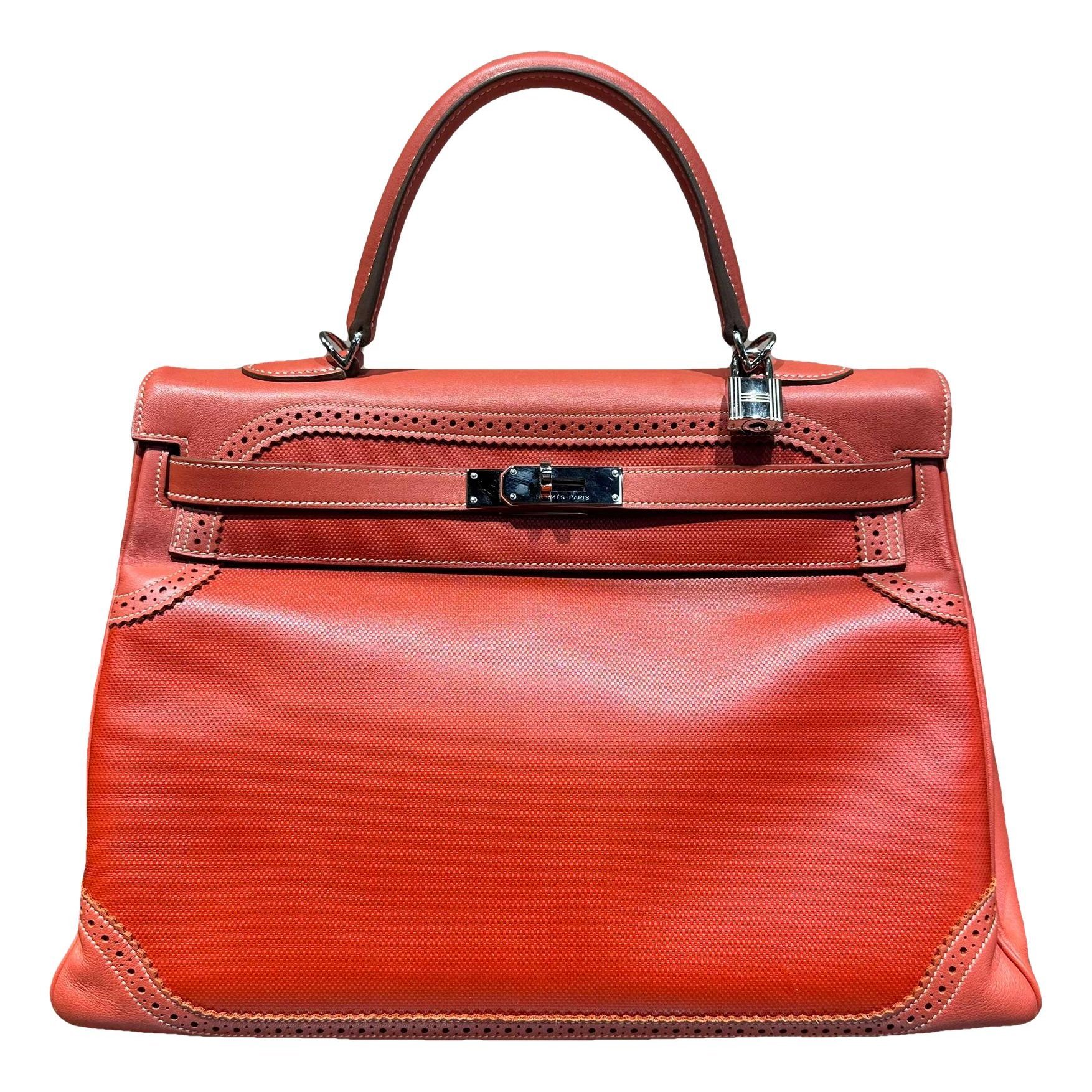 Kelly 32 leather handbag