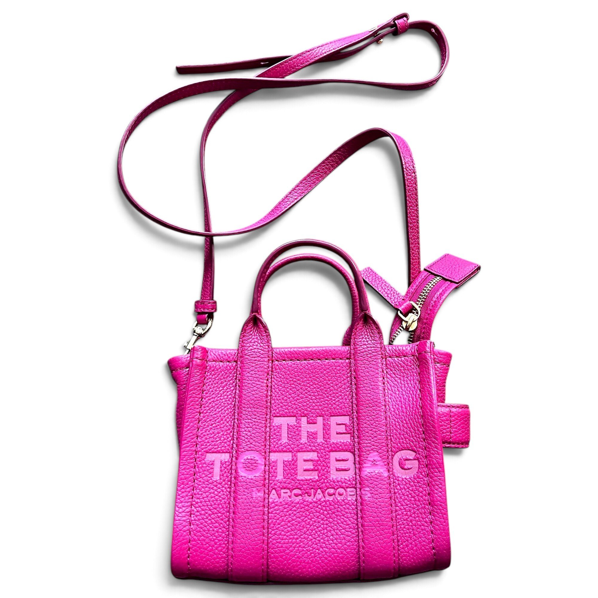 The Tag Tote leather tote