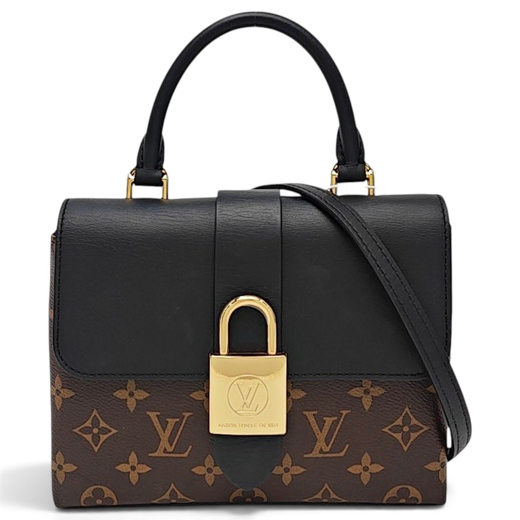 Locky BB leather handbag