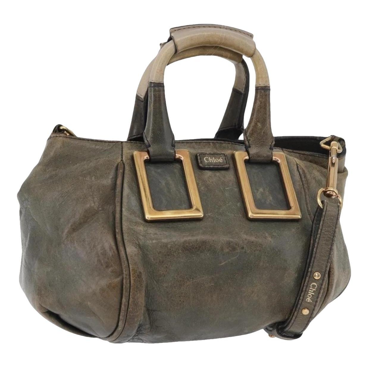 Leather handbag