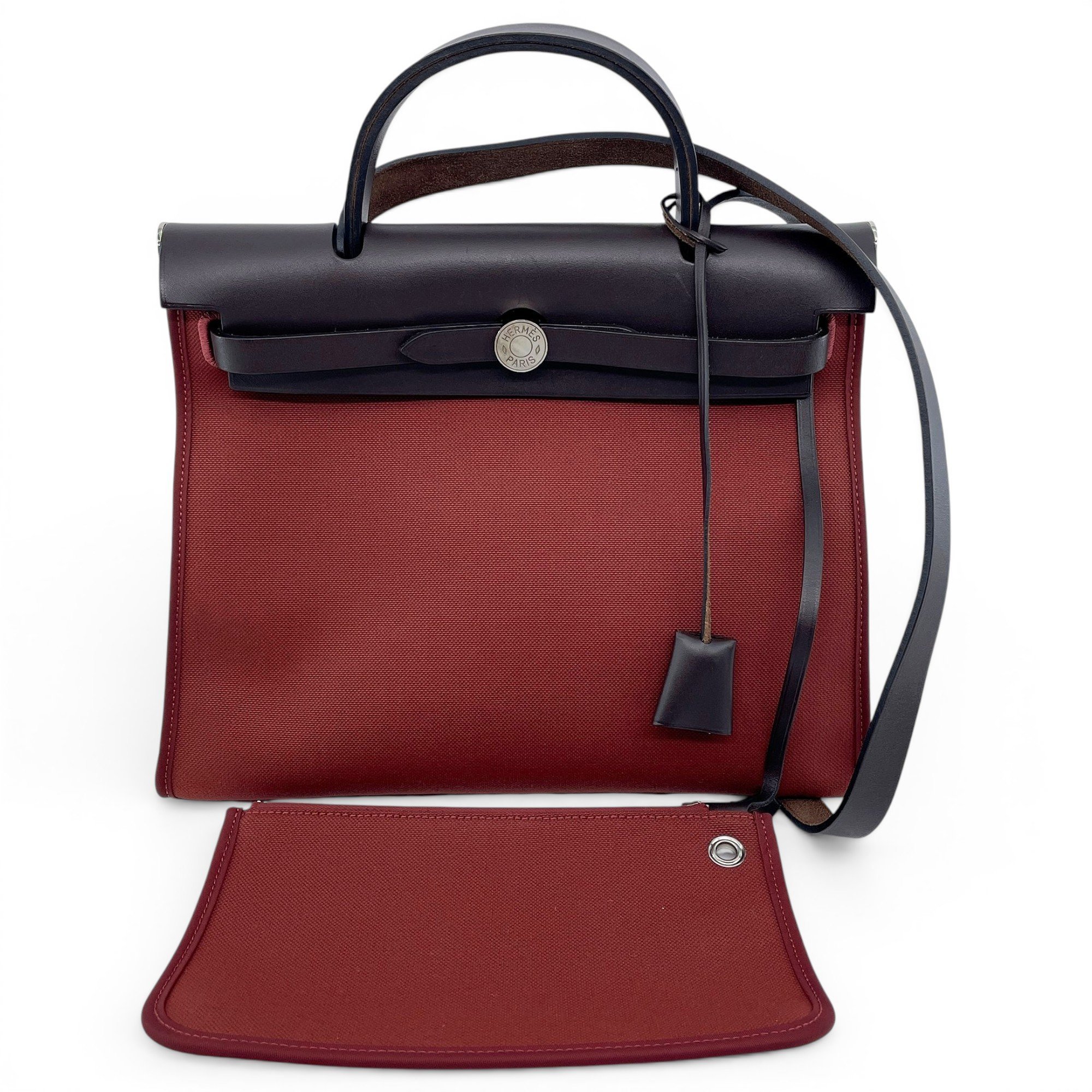 Hermes Herbag Handbag Black
