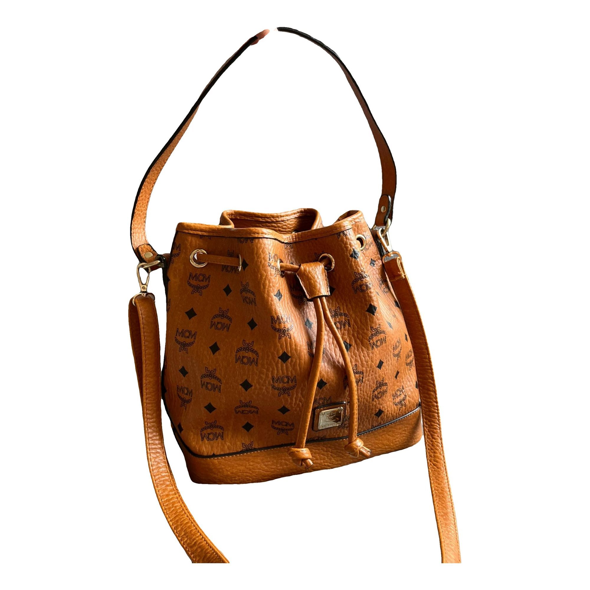 Heritage Drawstring leather handbag