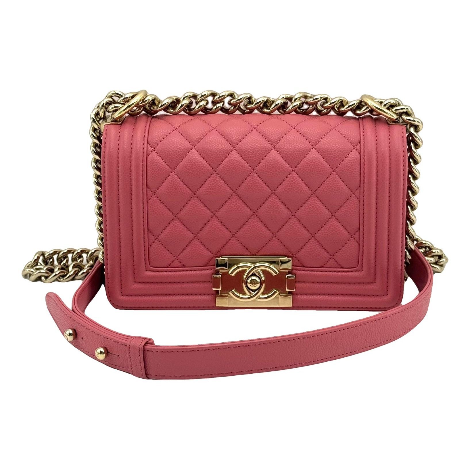 Boy leather crossbody bag