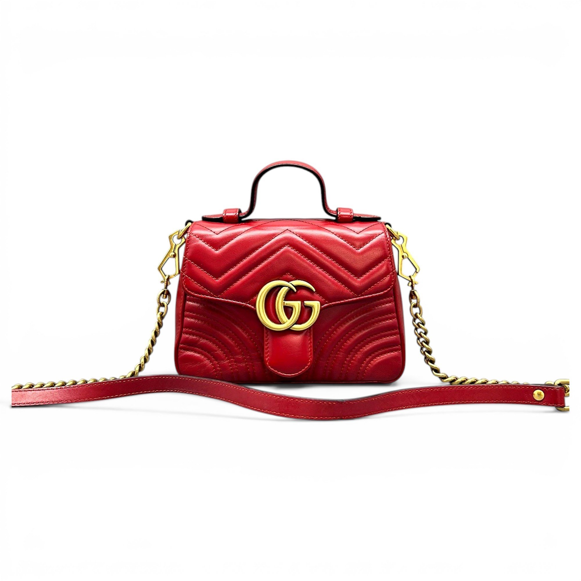 Leather handbag