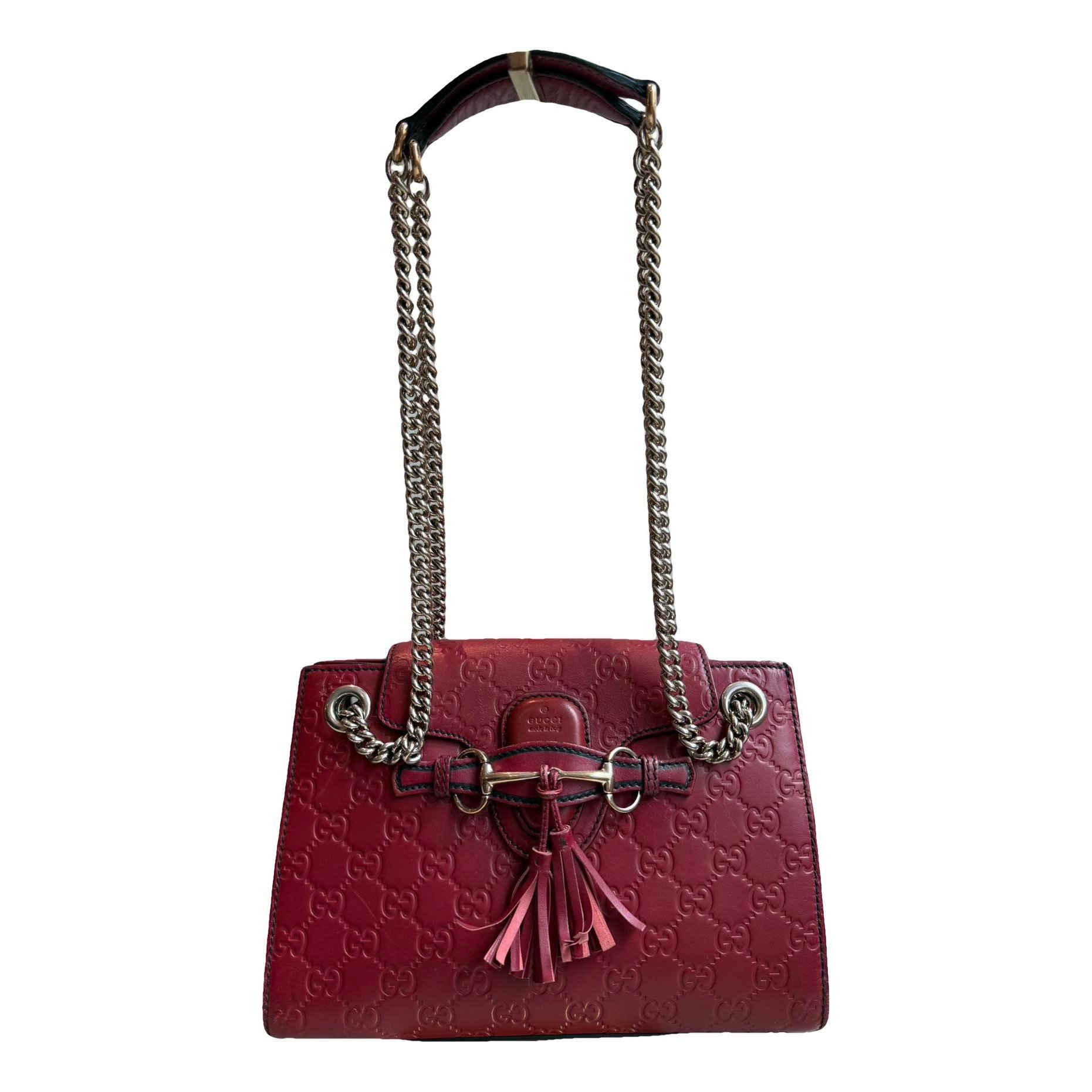 Emily leather handbag