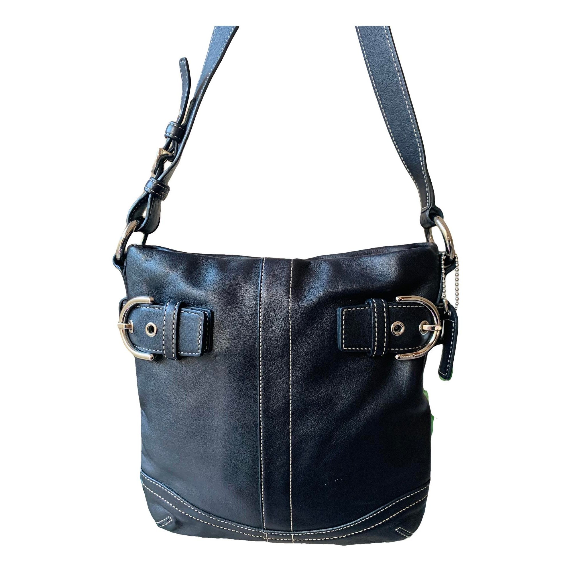 Leather crossbody bag