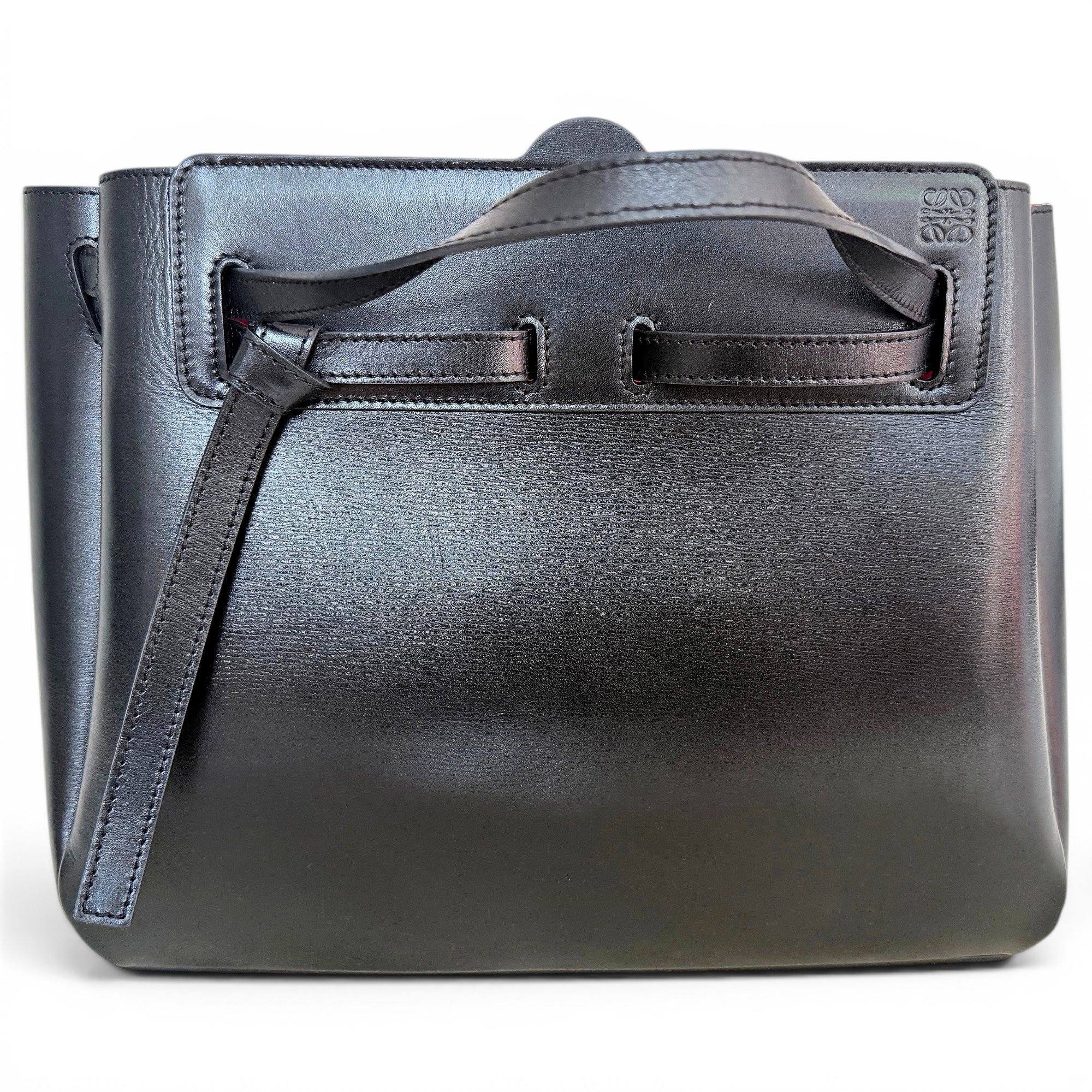 Lazo leather handbag
