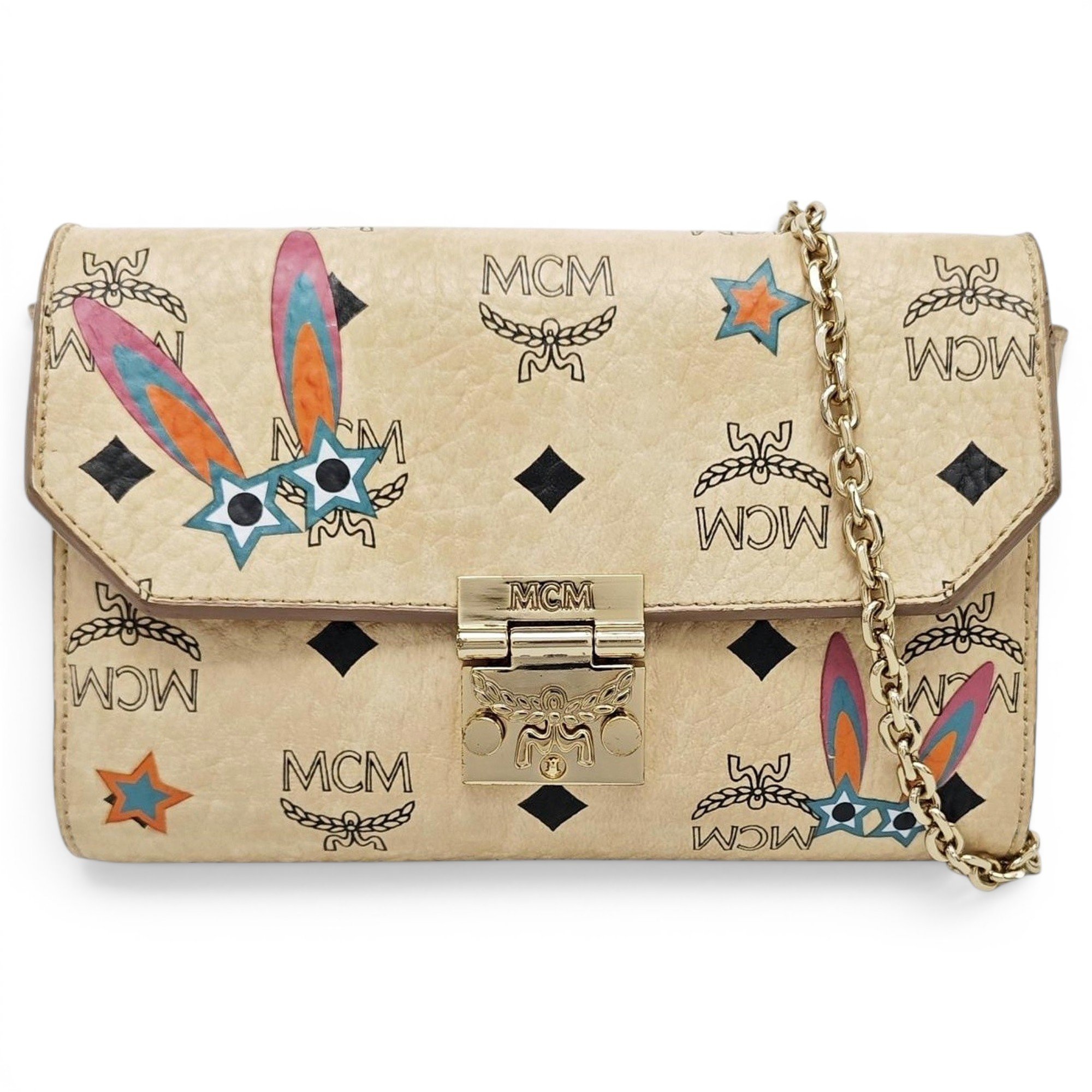 MCM Millie leather handbag