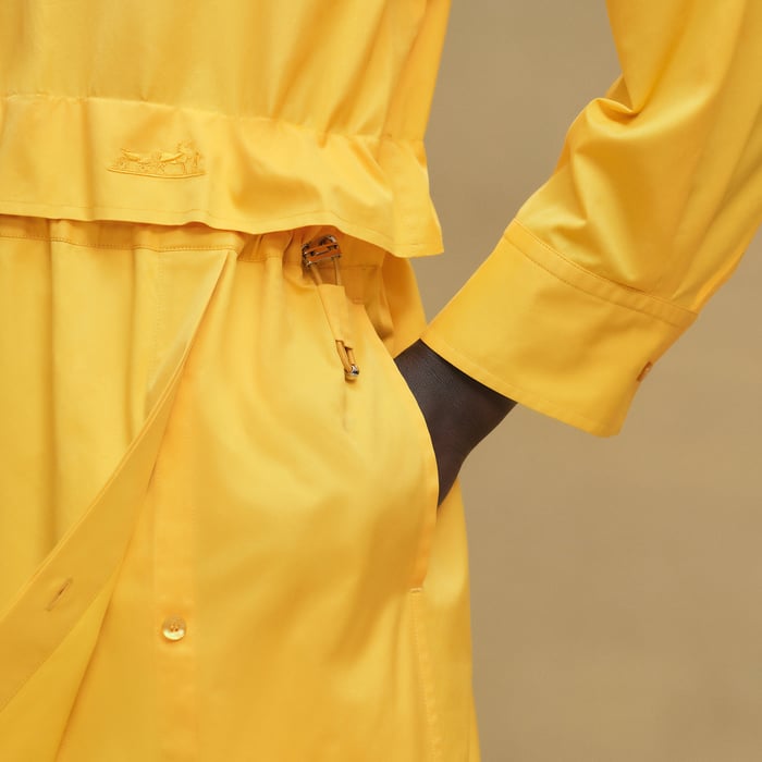 Jaune Mimosa Short Polo Dress