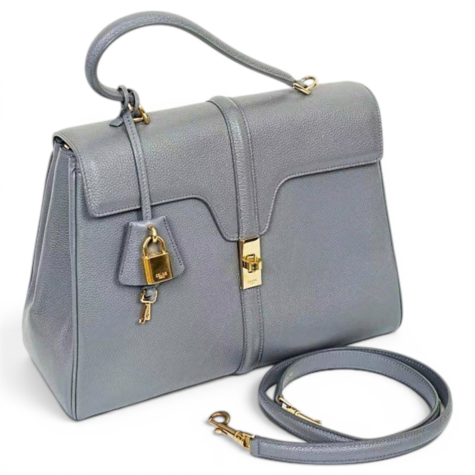 Sac 16 leather handbag