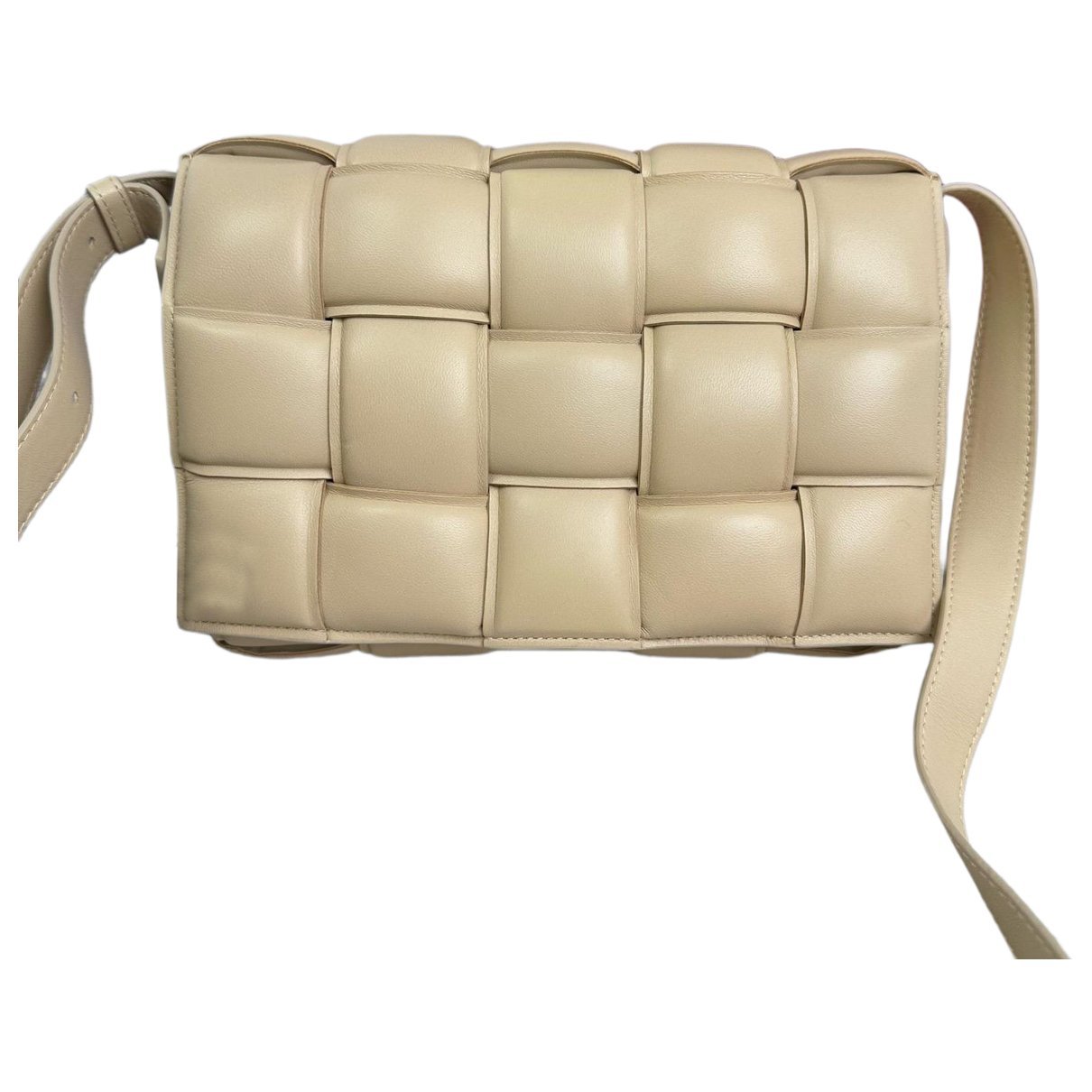 Cassette Padded leather handbag