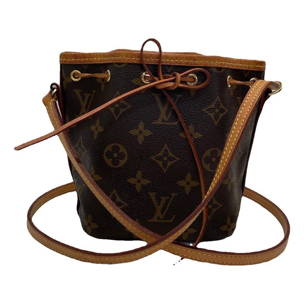 Nano Noé leather handbag