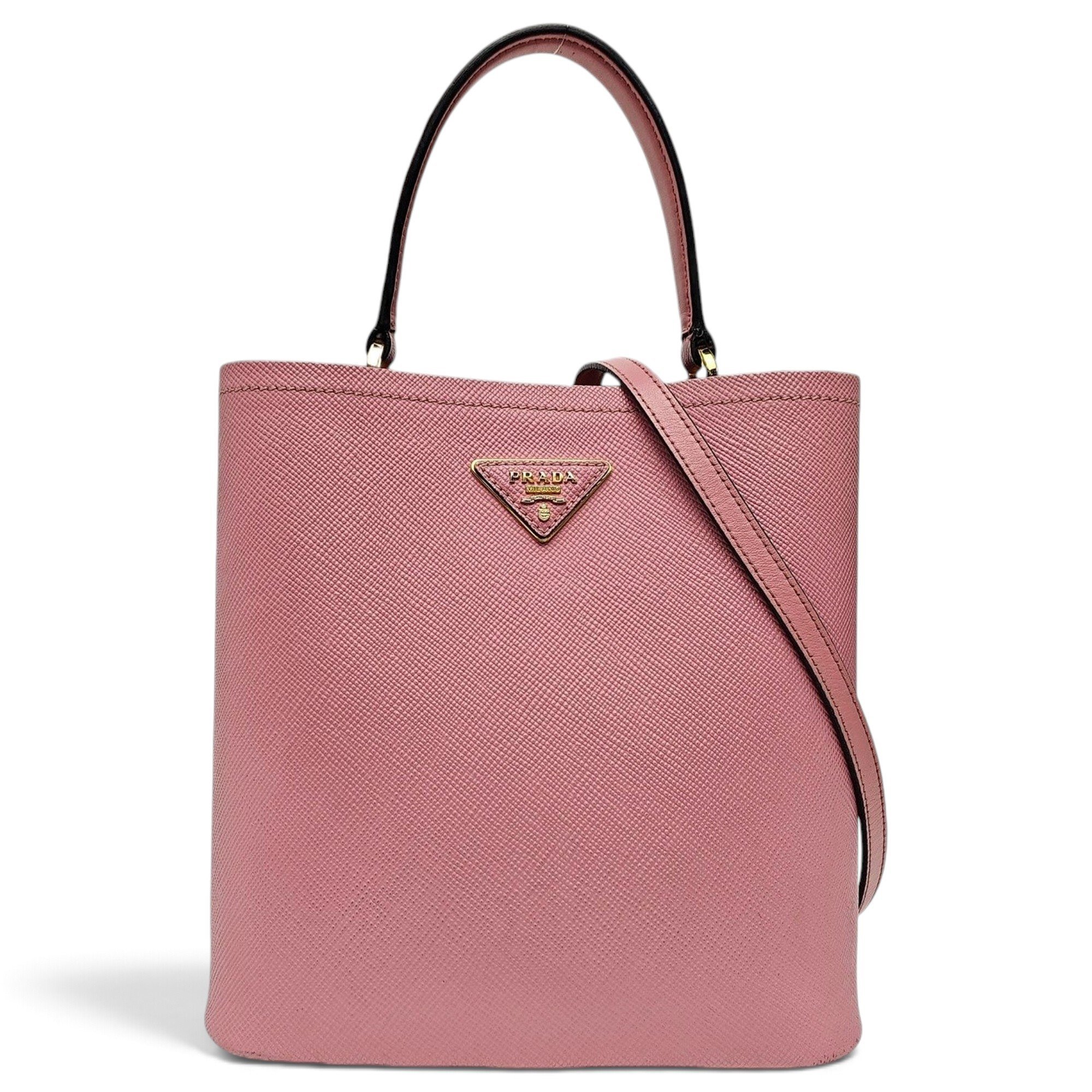 Panier leather handbag