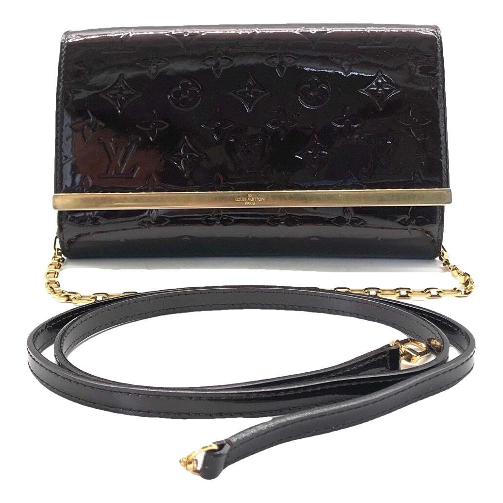 Ana patent leather handbag