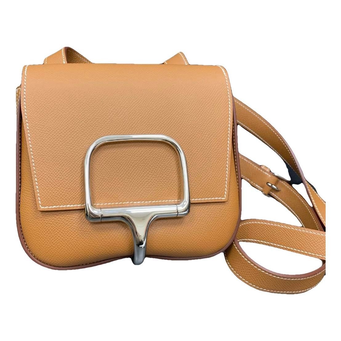 Hermes Della leather crossbody bag