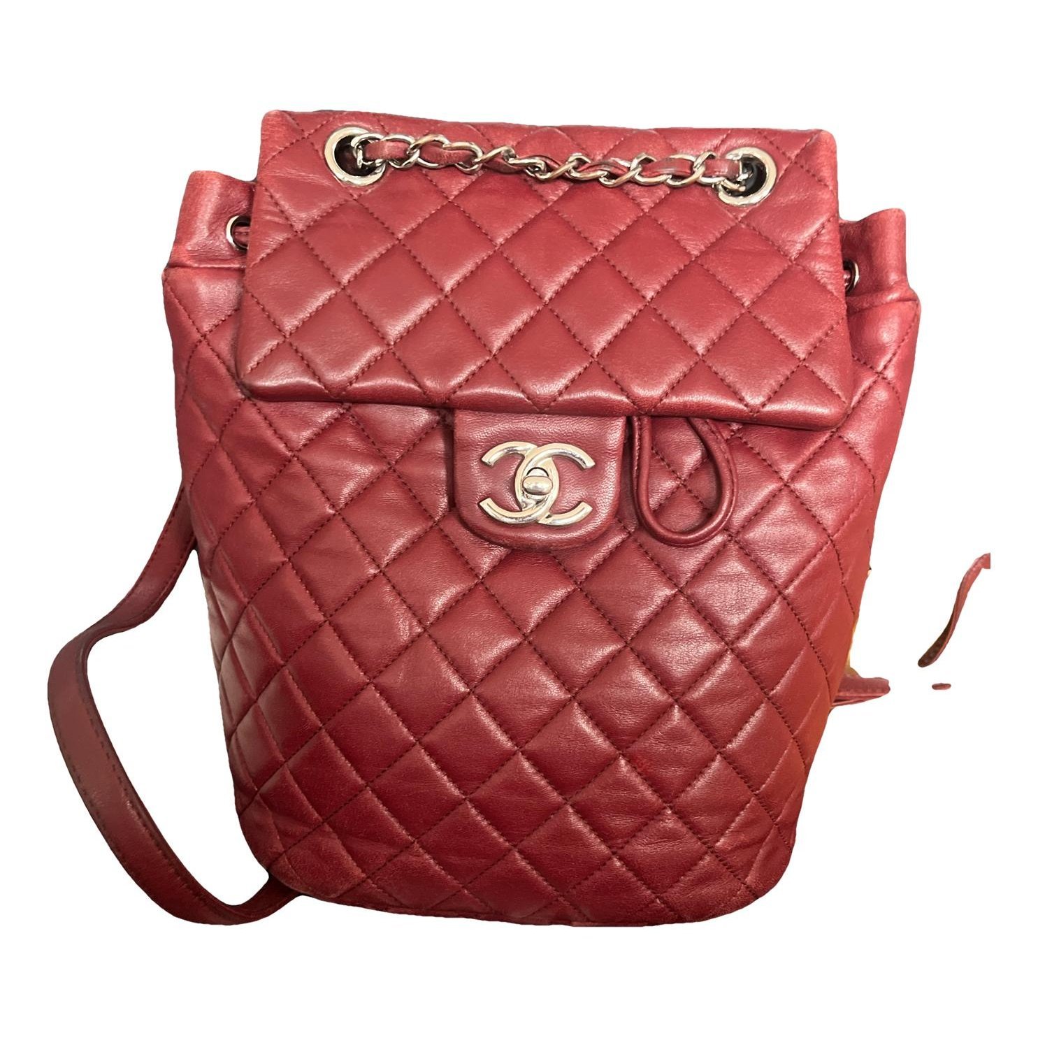 Mountain leather backpack
