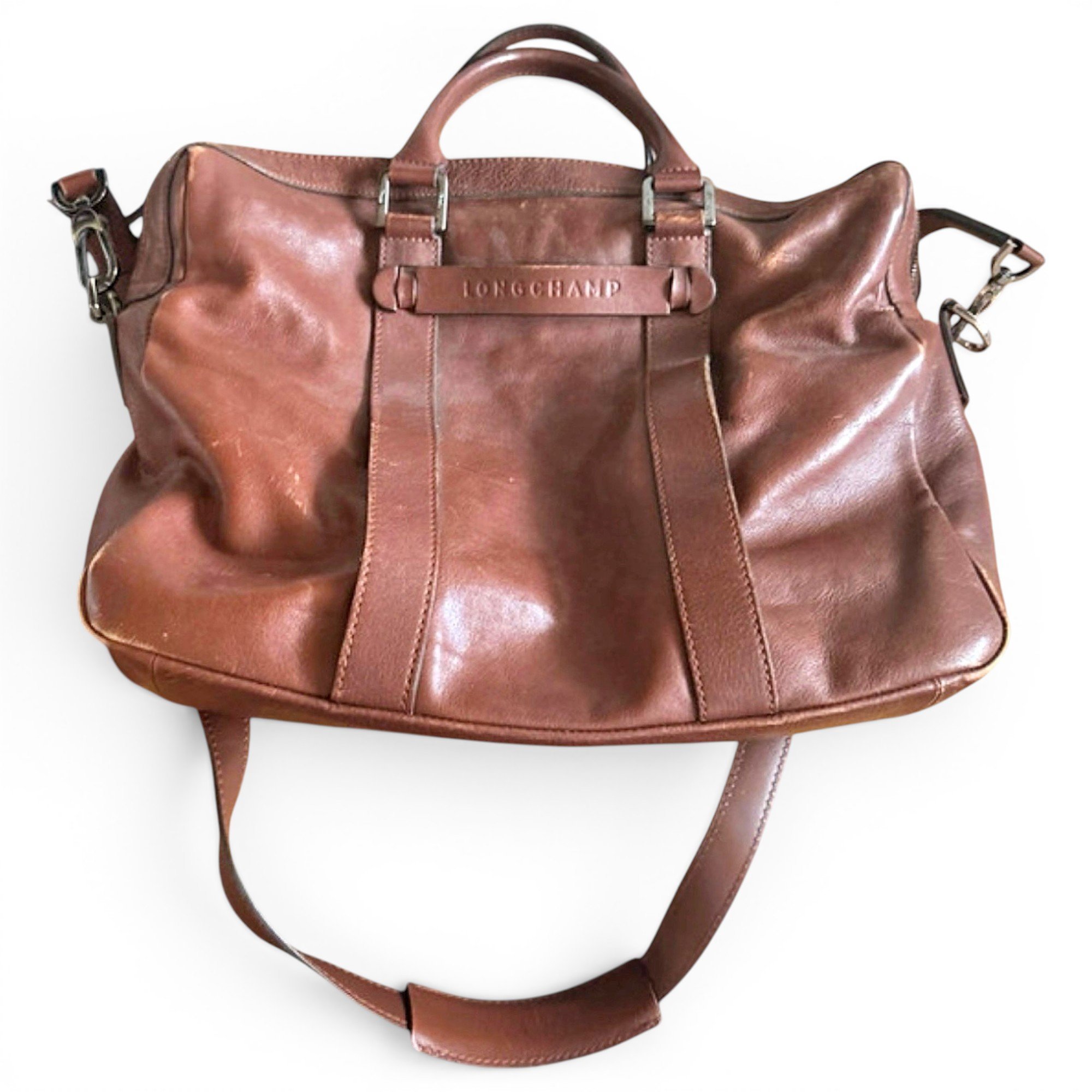 Leather handbag