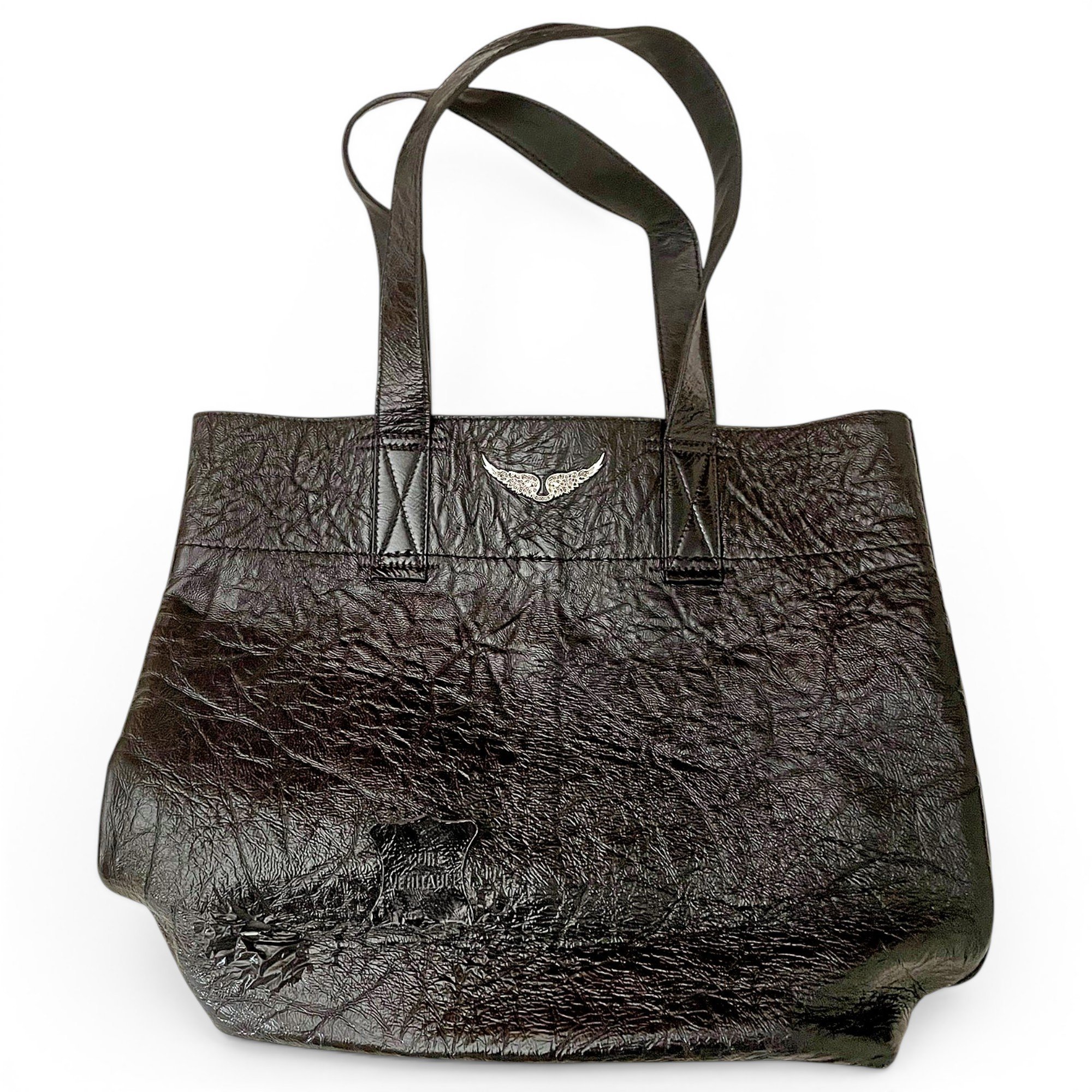 Leather handbag