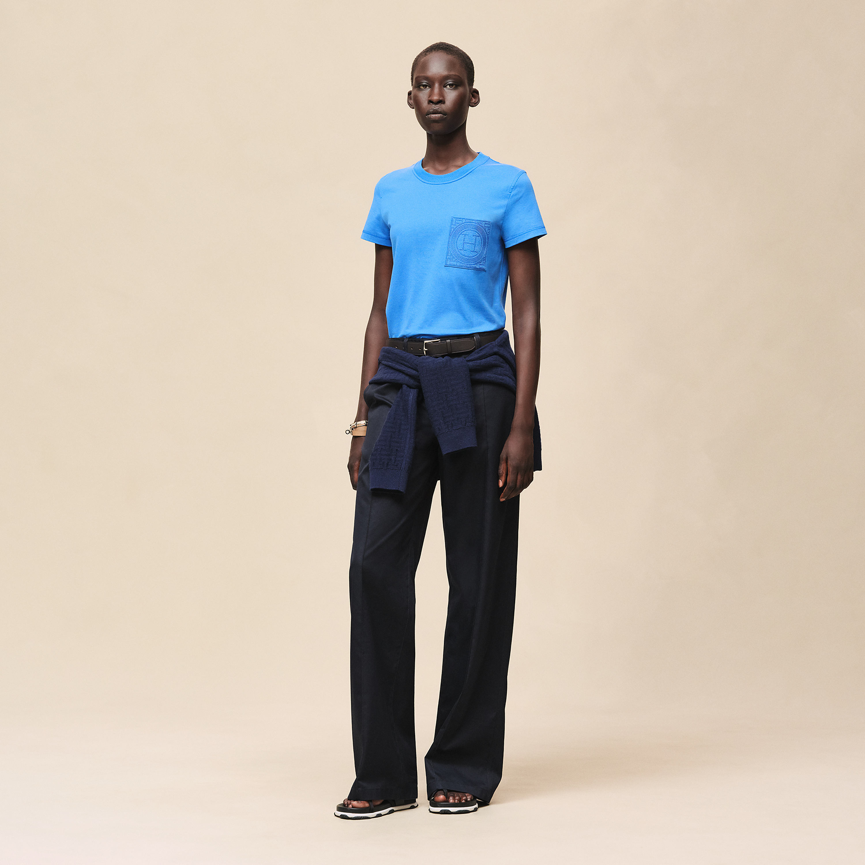 Embroidered pocket t-shirt