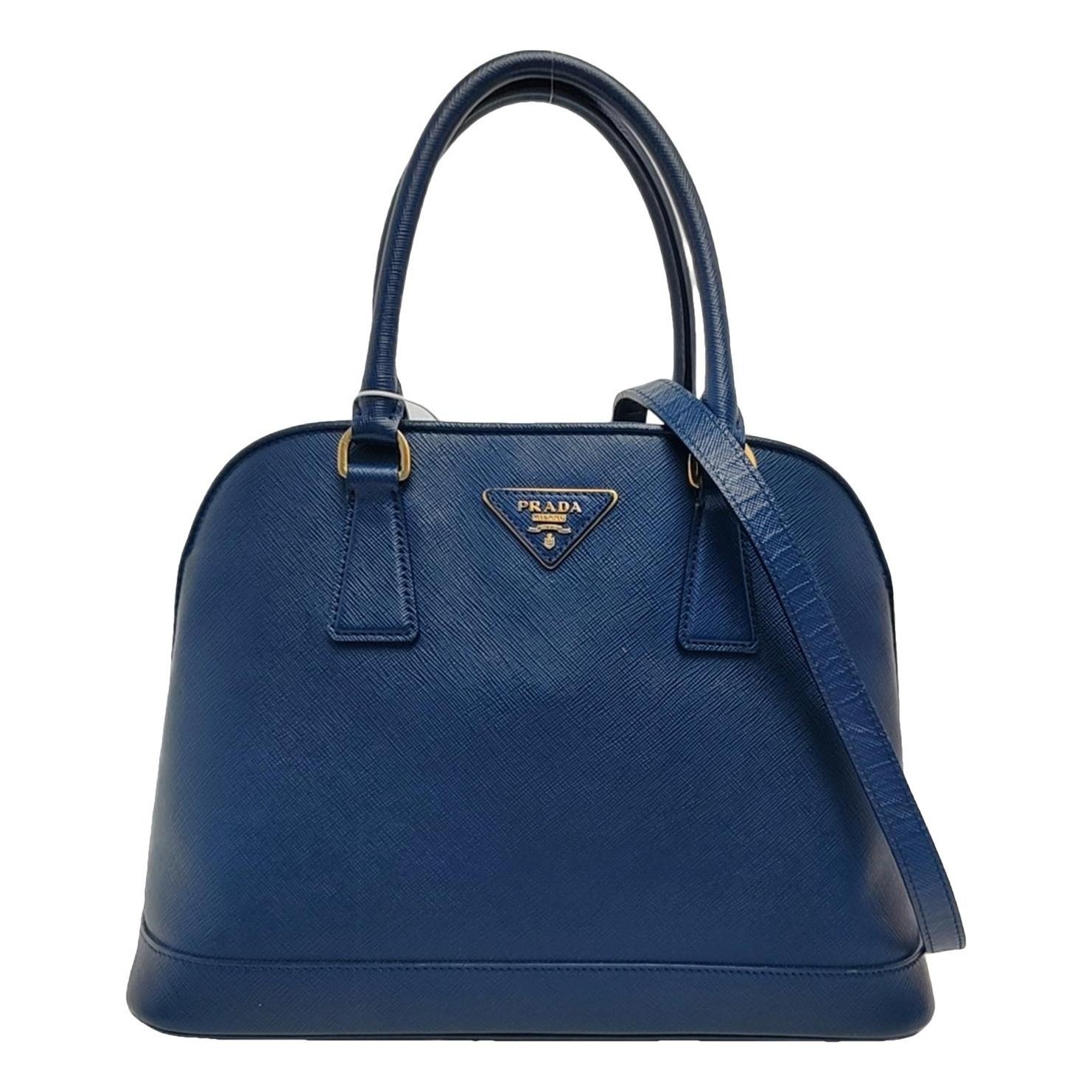 Promenade leather handbag