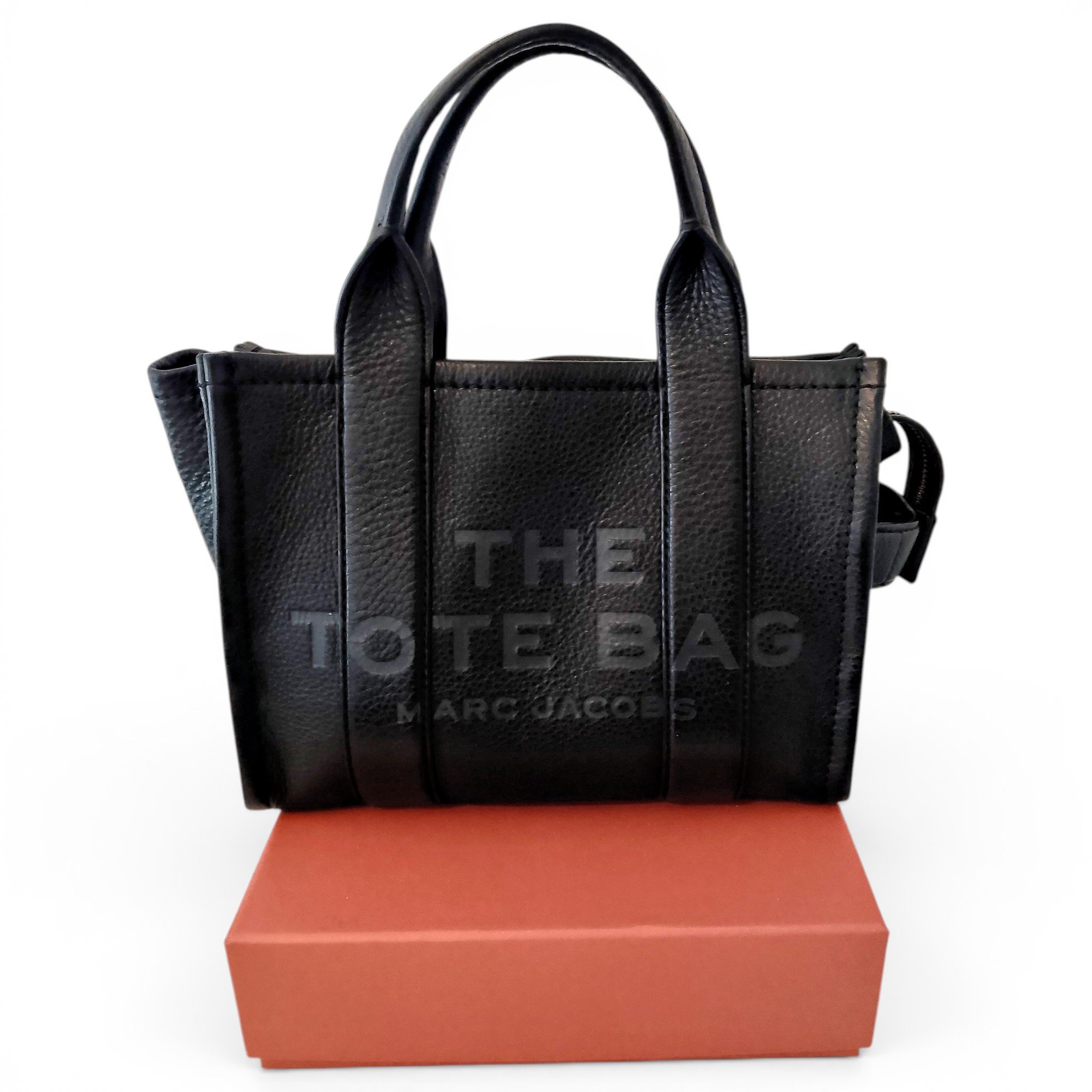 Leather tote